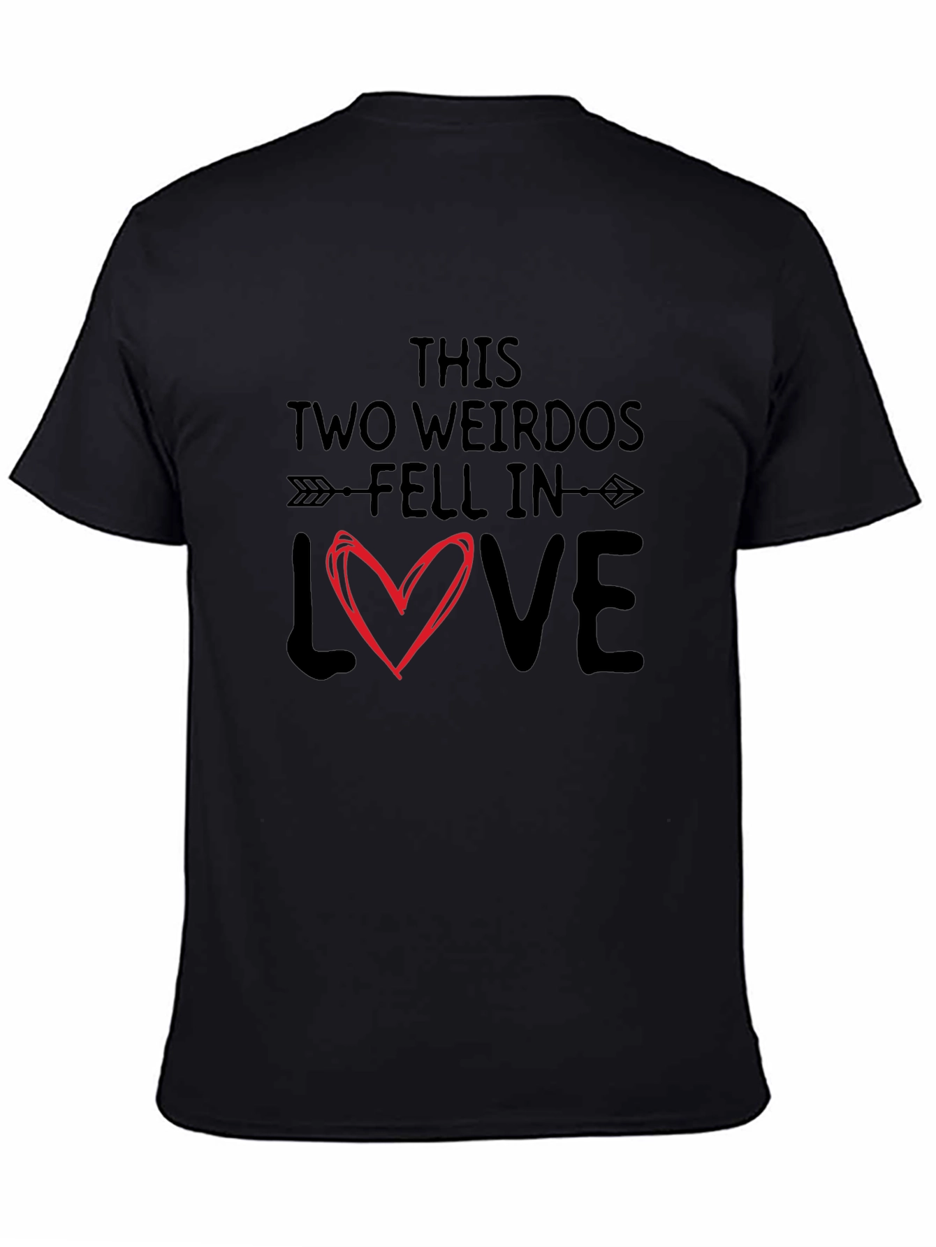 Two Weirdos in Love Graphic T-Shirt