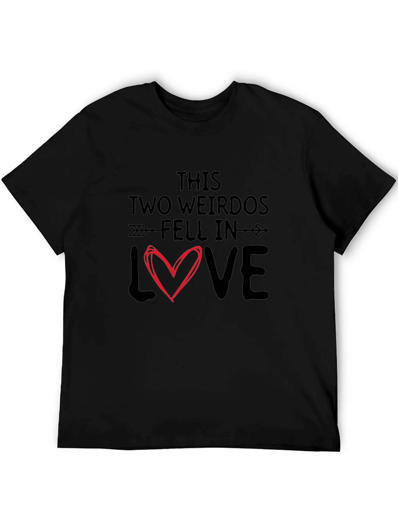 Two Weirdos in Love Graphic T-Shirt