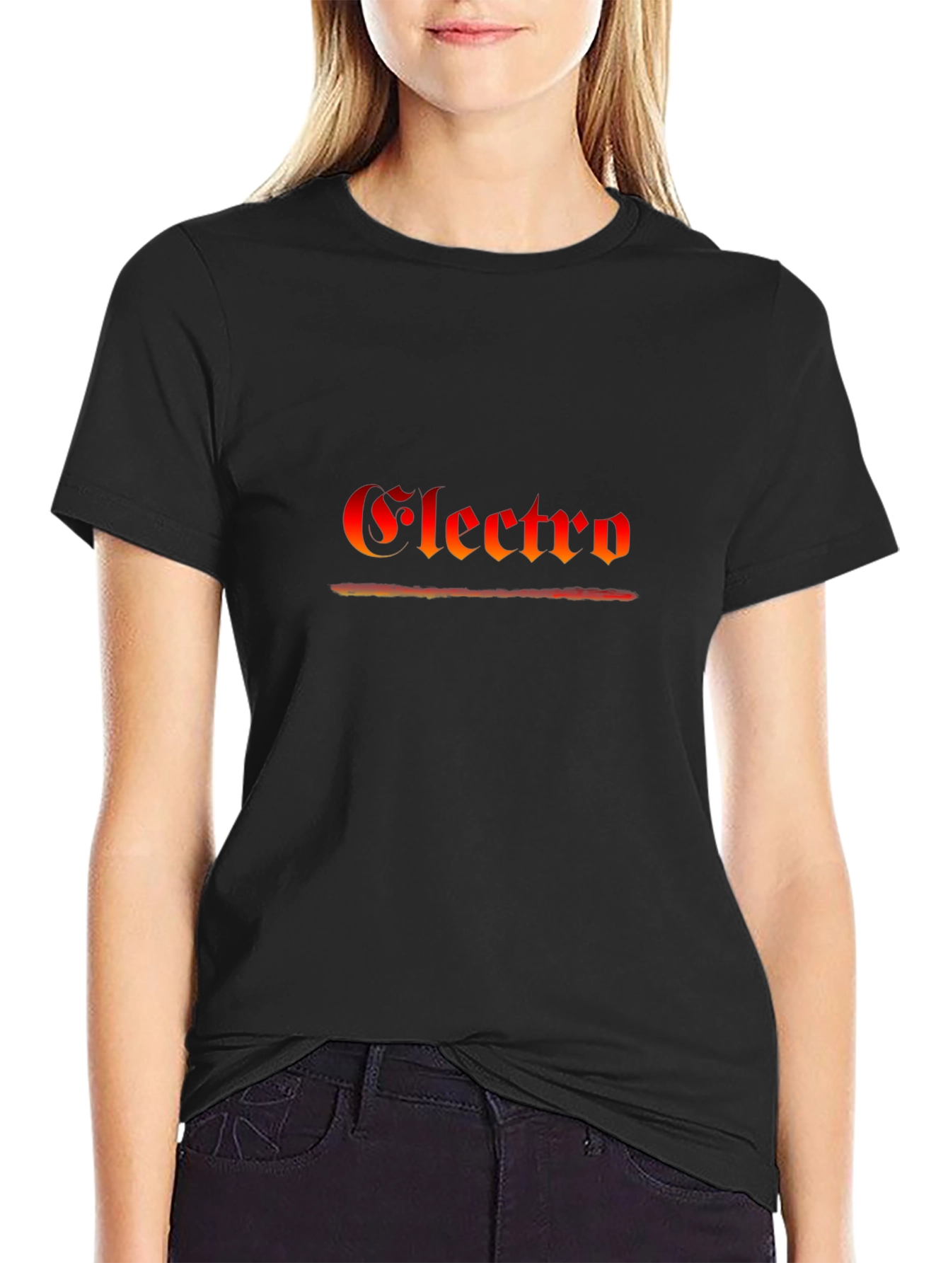 Electro Graphic Tee - Classic Black