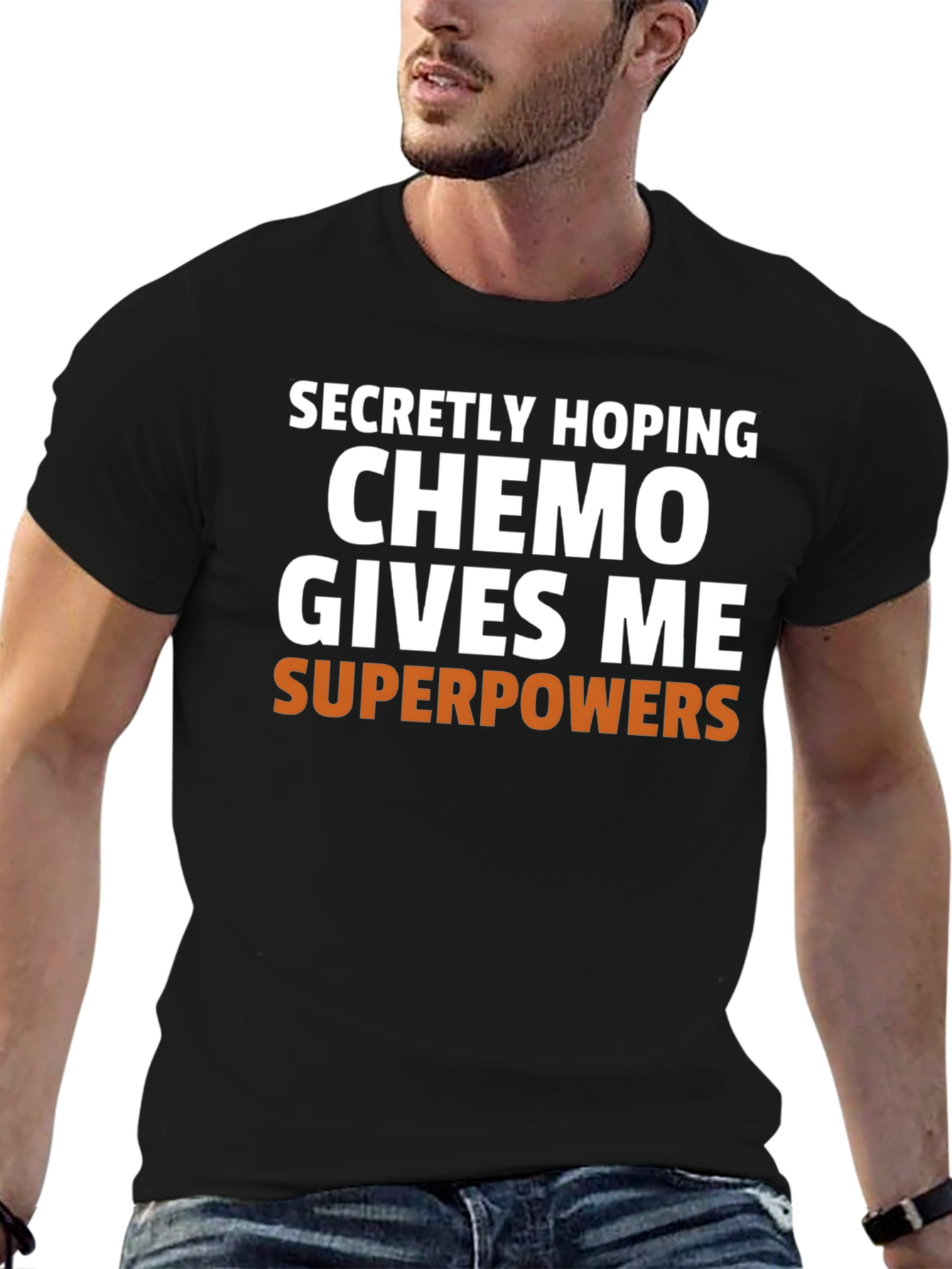 Chemo Superpowers T-Shirt - Funny Cancer Gift