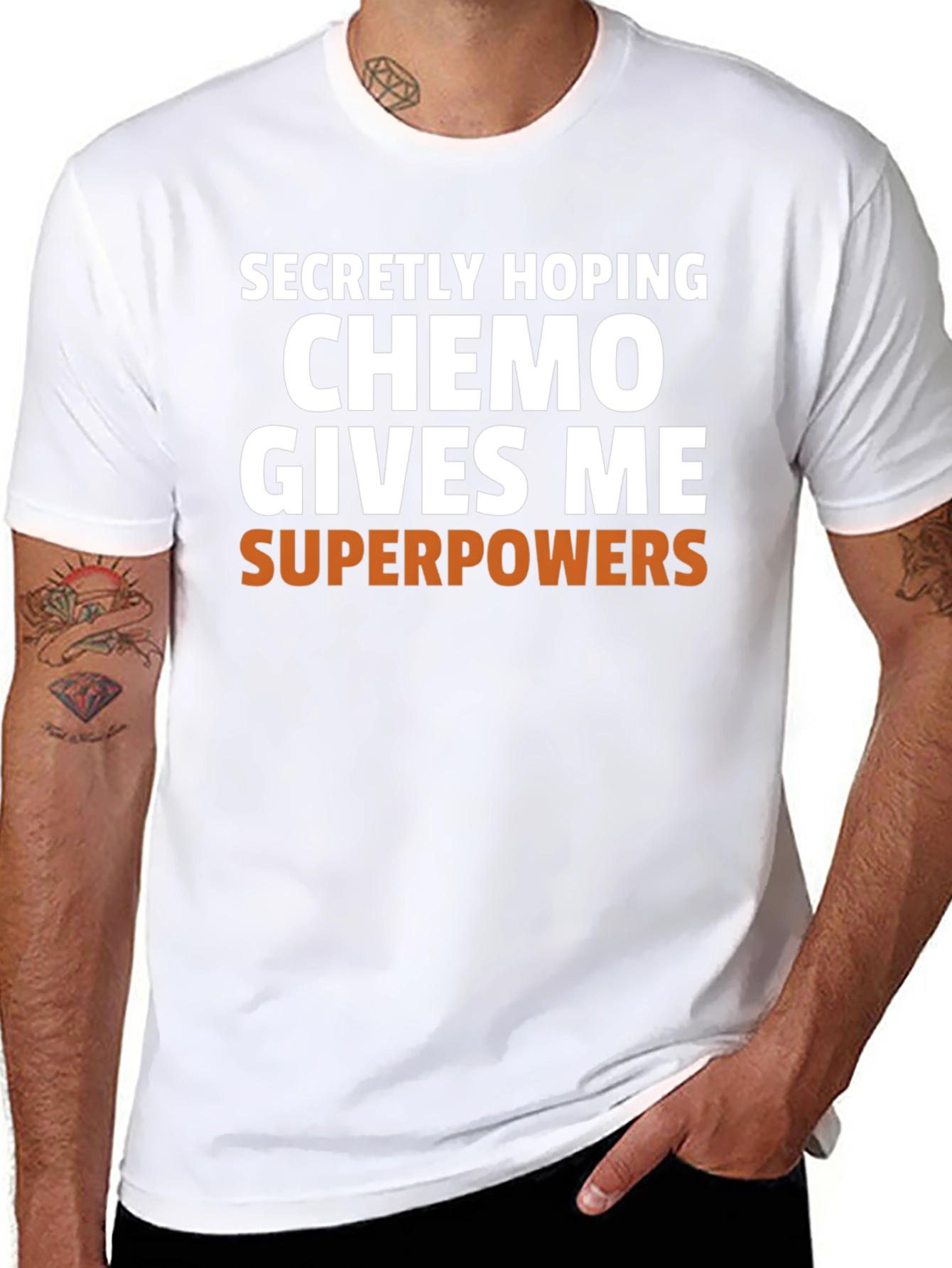 Chemo Superpowers T-Shirt - Funny Cancer Gift