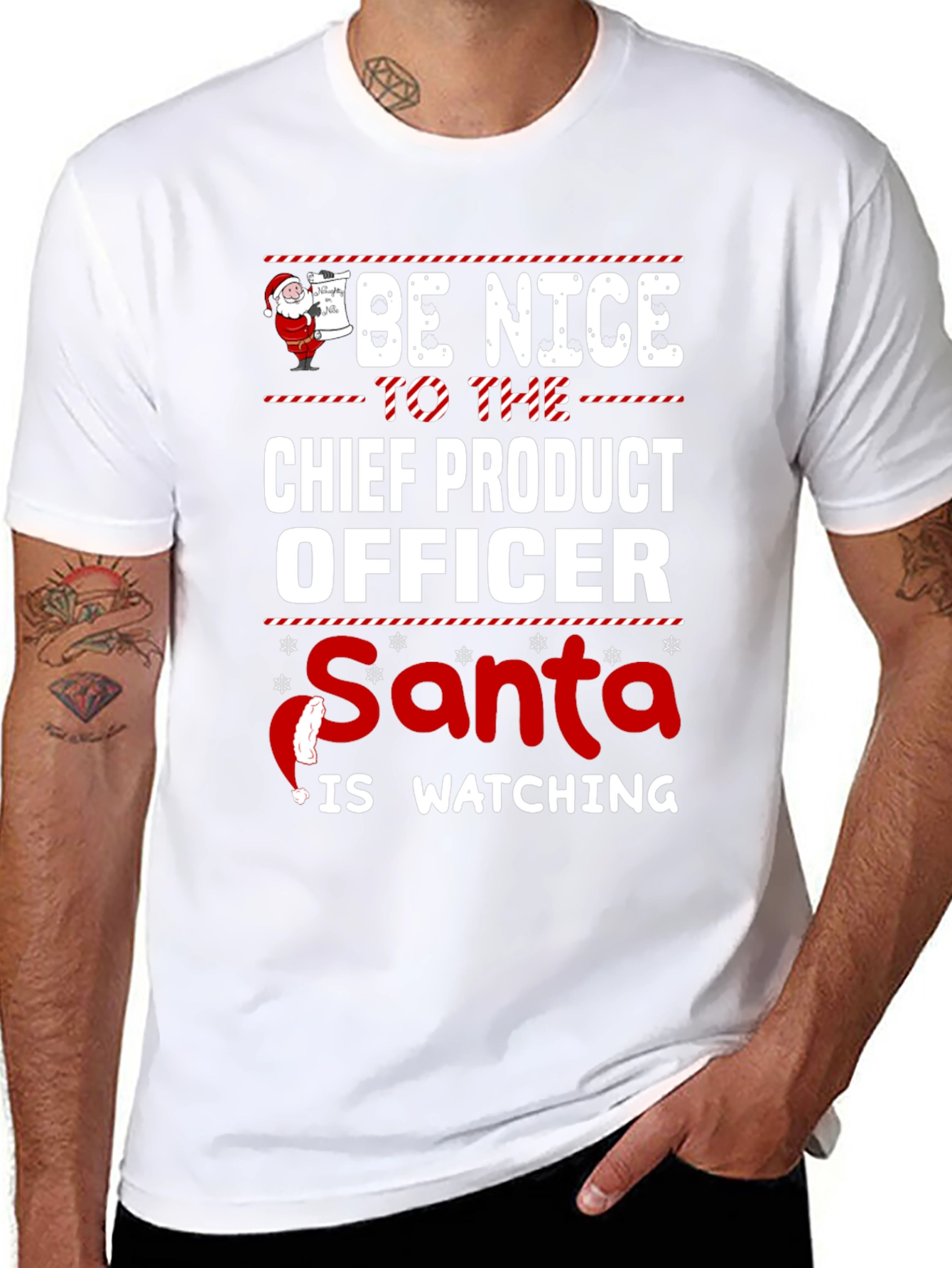 Chief Product Officer Christmas T-Shirt - Be Nice