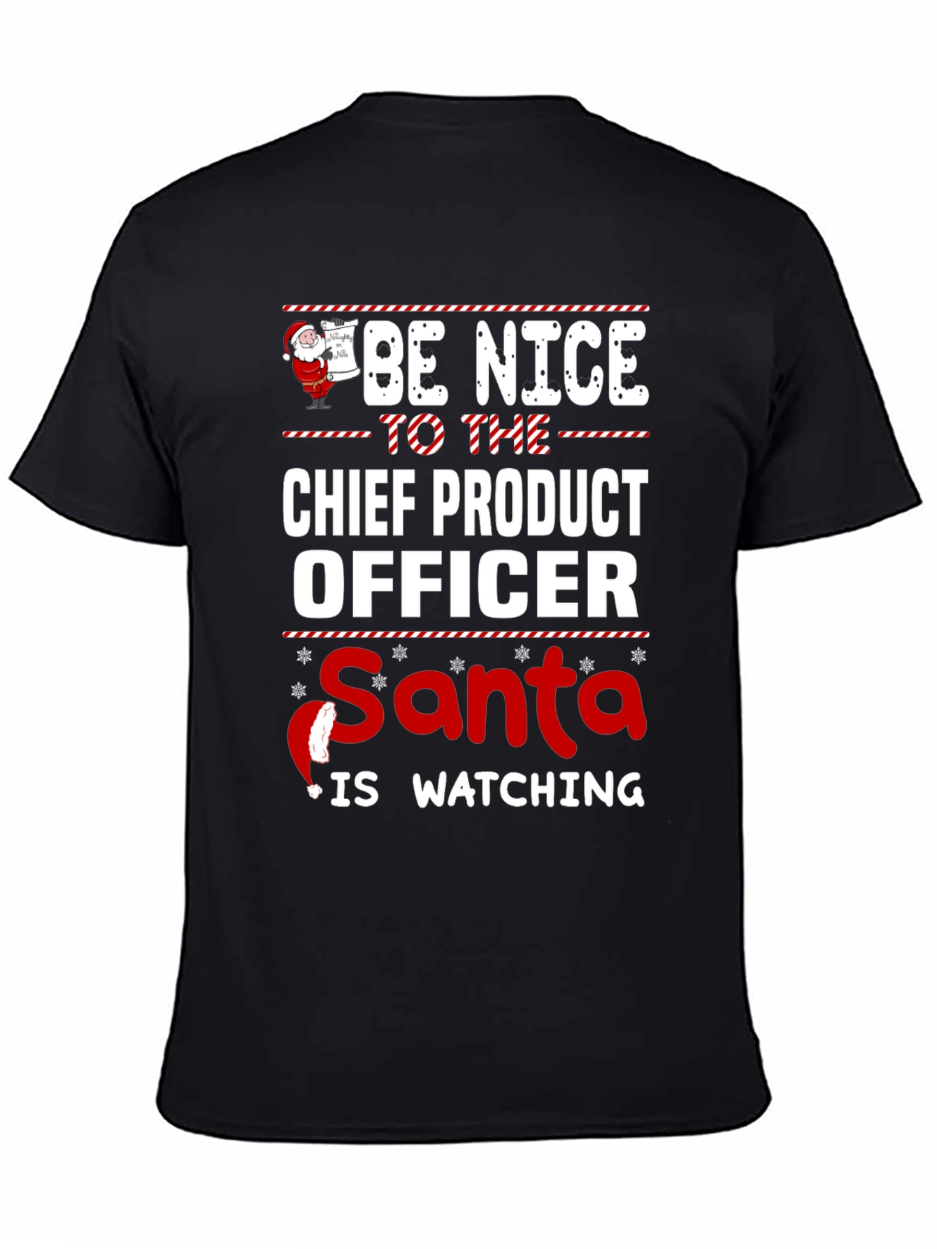 Chief Product Officer Christmas T-Shirt - Be Nice