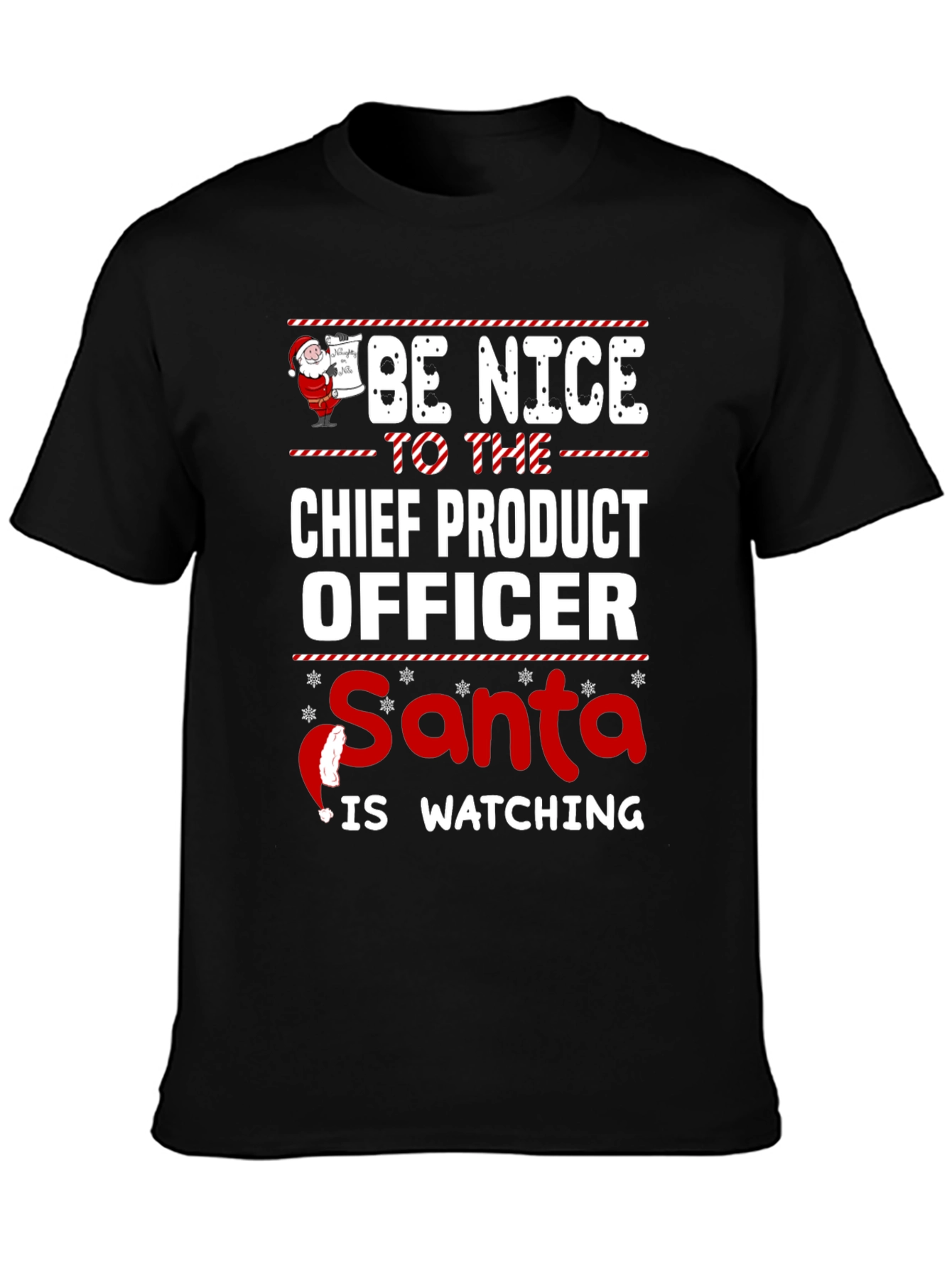 Chief Product Officer Christmas T-Shirt - Be Nice