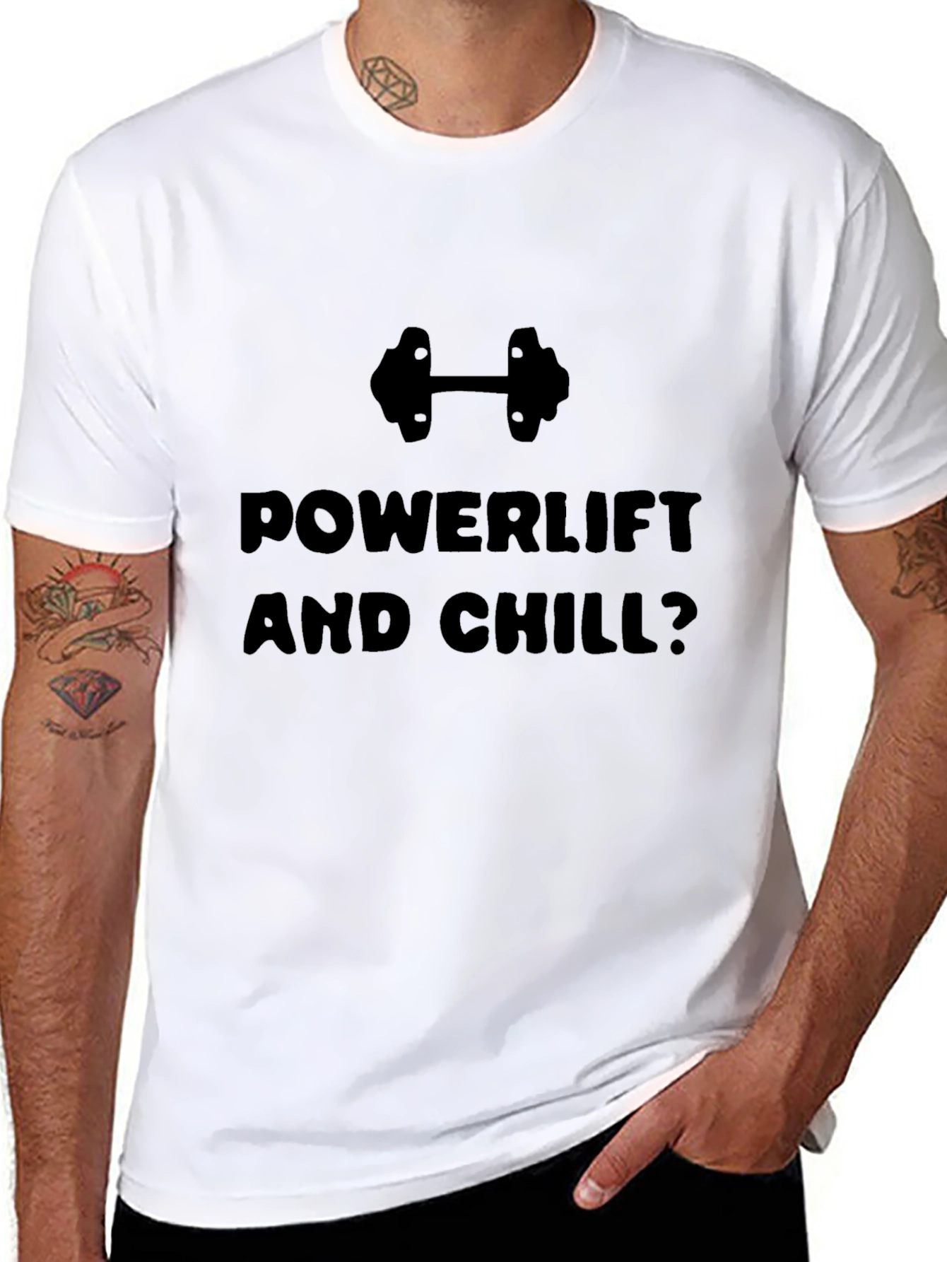Powerlift and Chill Graphic T-Shirt