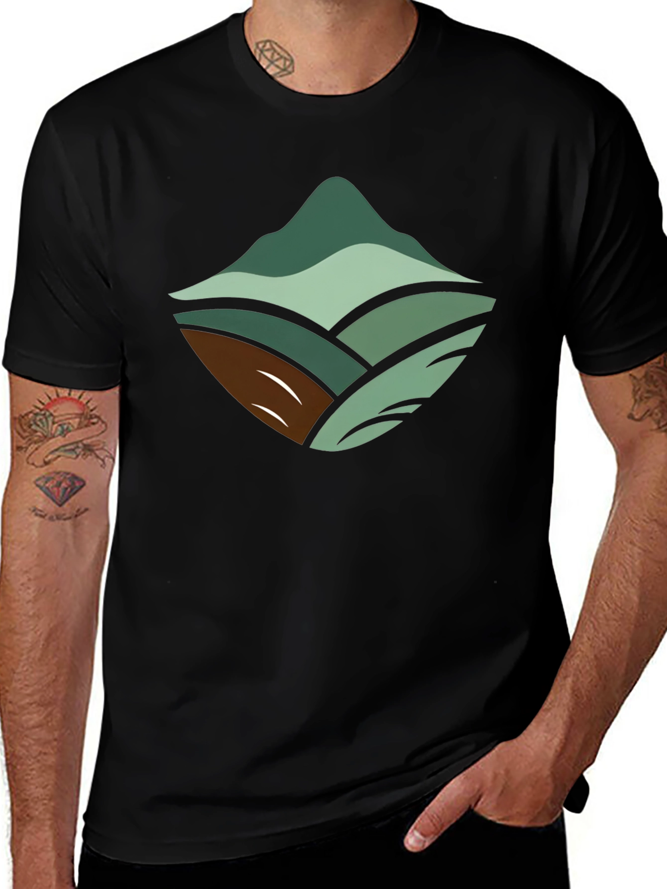 Nature Graphic Tee - Mountain Vista Design