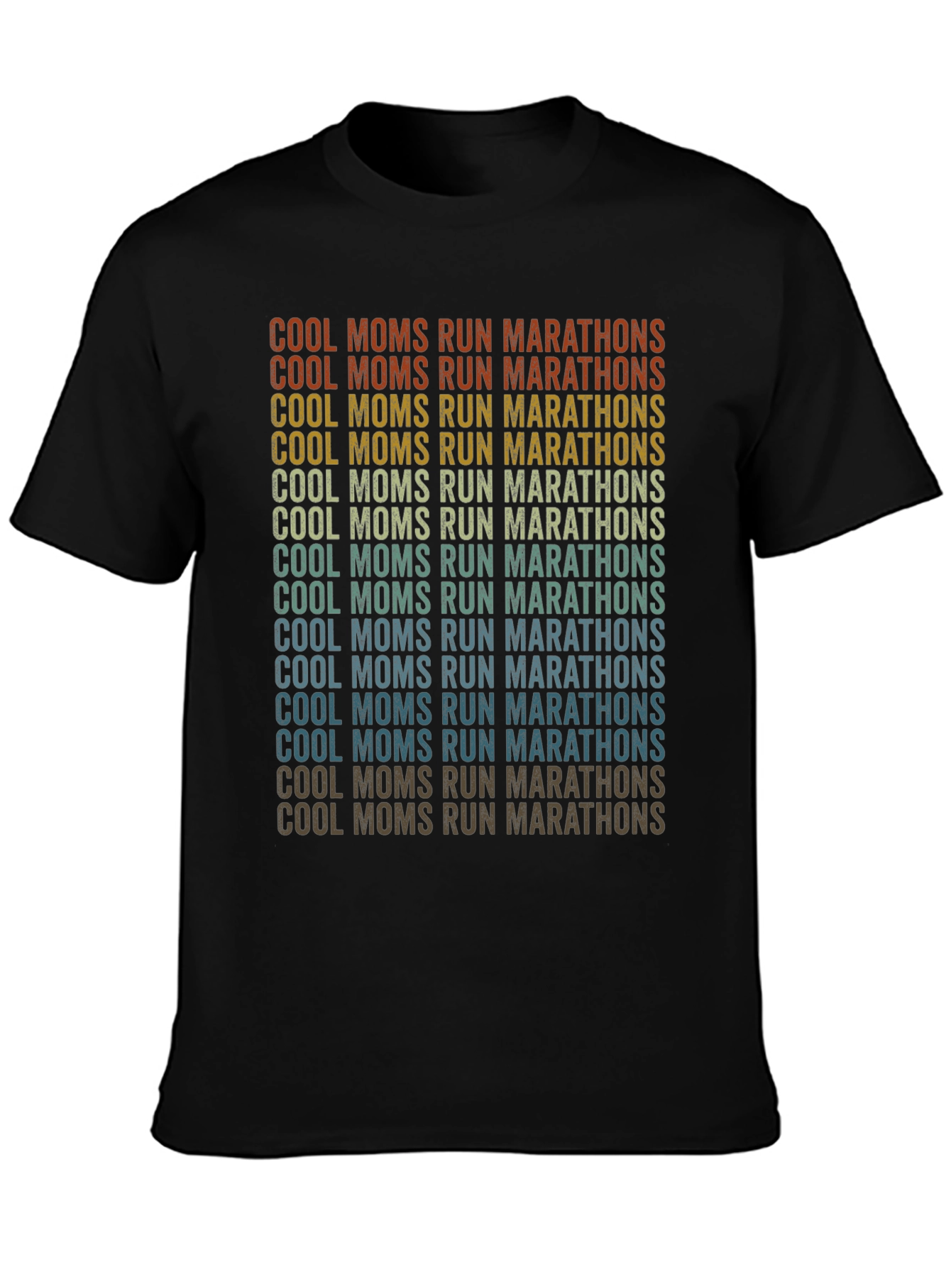 Cool Moms Run Marathons Graphic T-Shirt