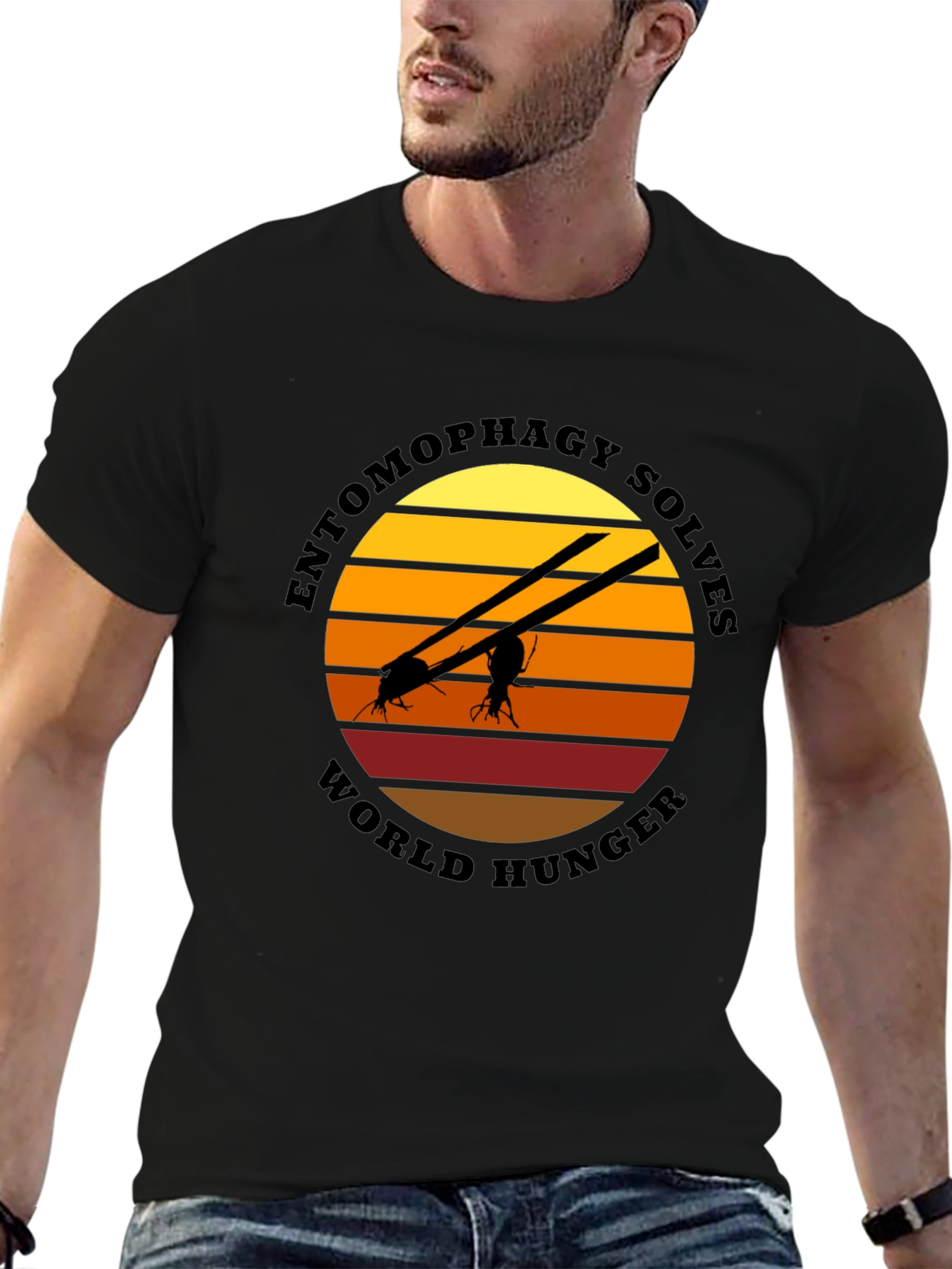 Entomophagy Solves World Hunger T-Shirt