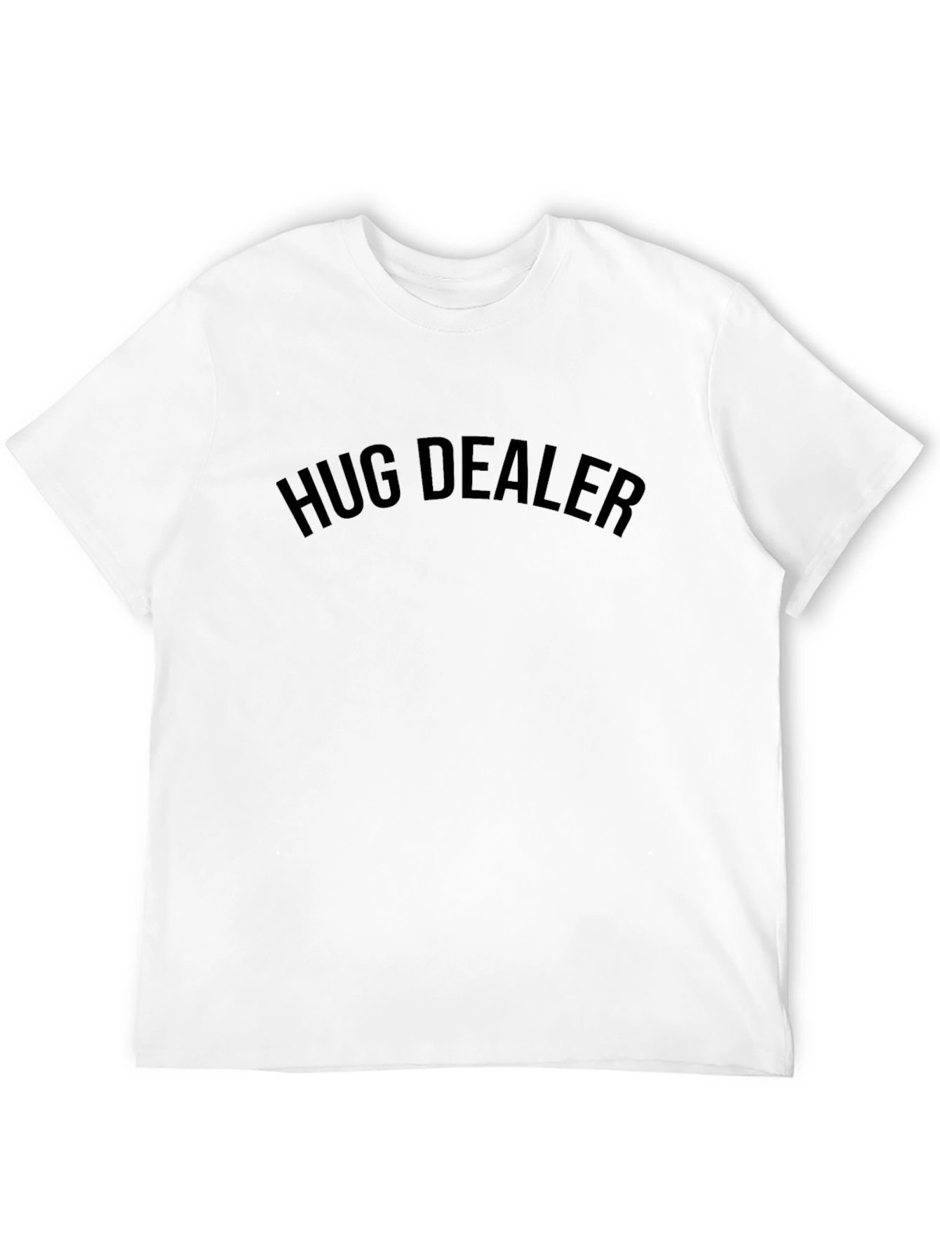 Hug Dealer Black T-Shirt - Funny Graphic Tee