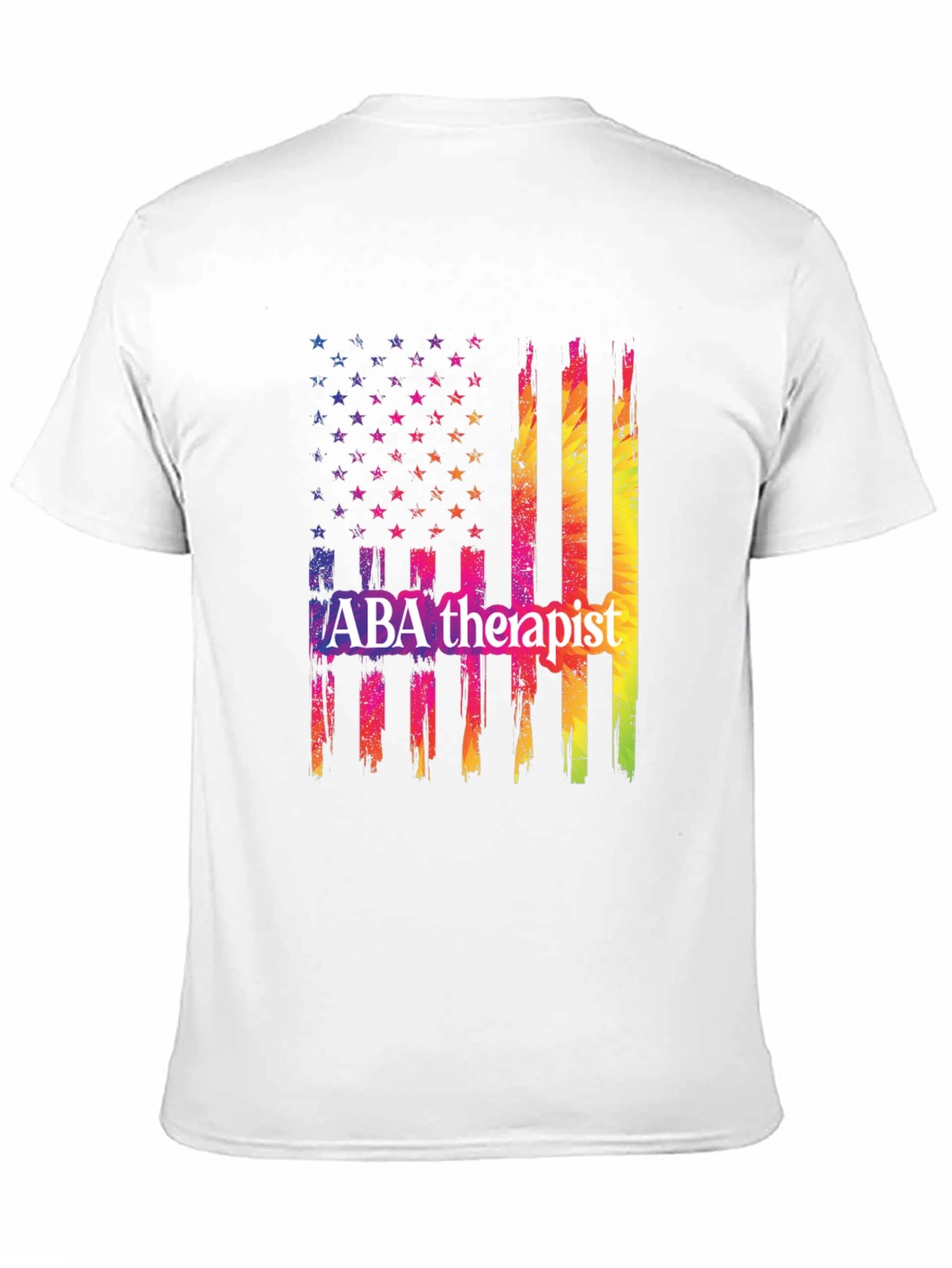 ABA Therapist USA Flag T-Shirt