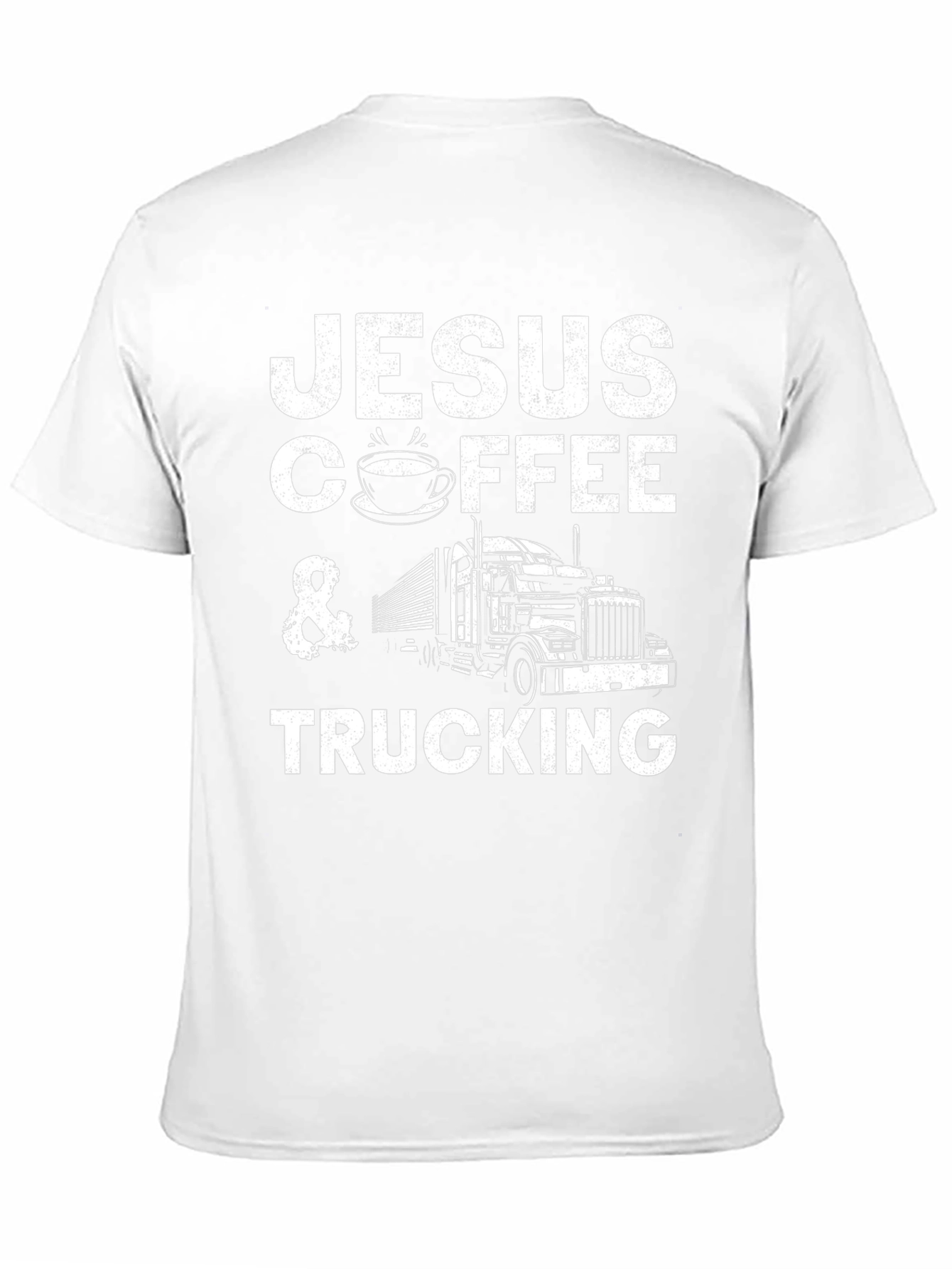 Jesus Coffee & Trucking Graphic T-Shirt