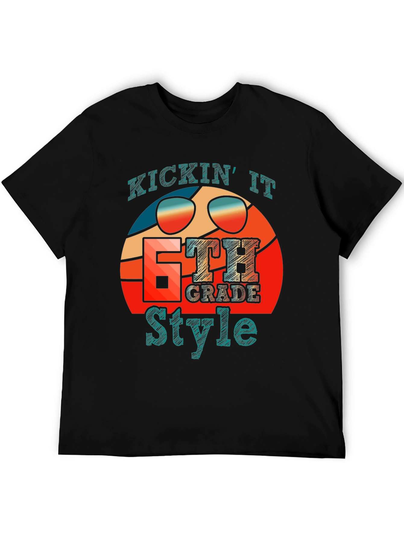 Kicking It 6th Grade Style T-Shirt