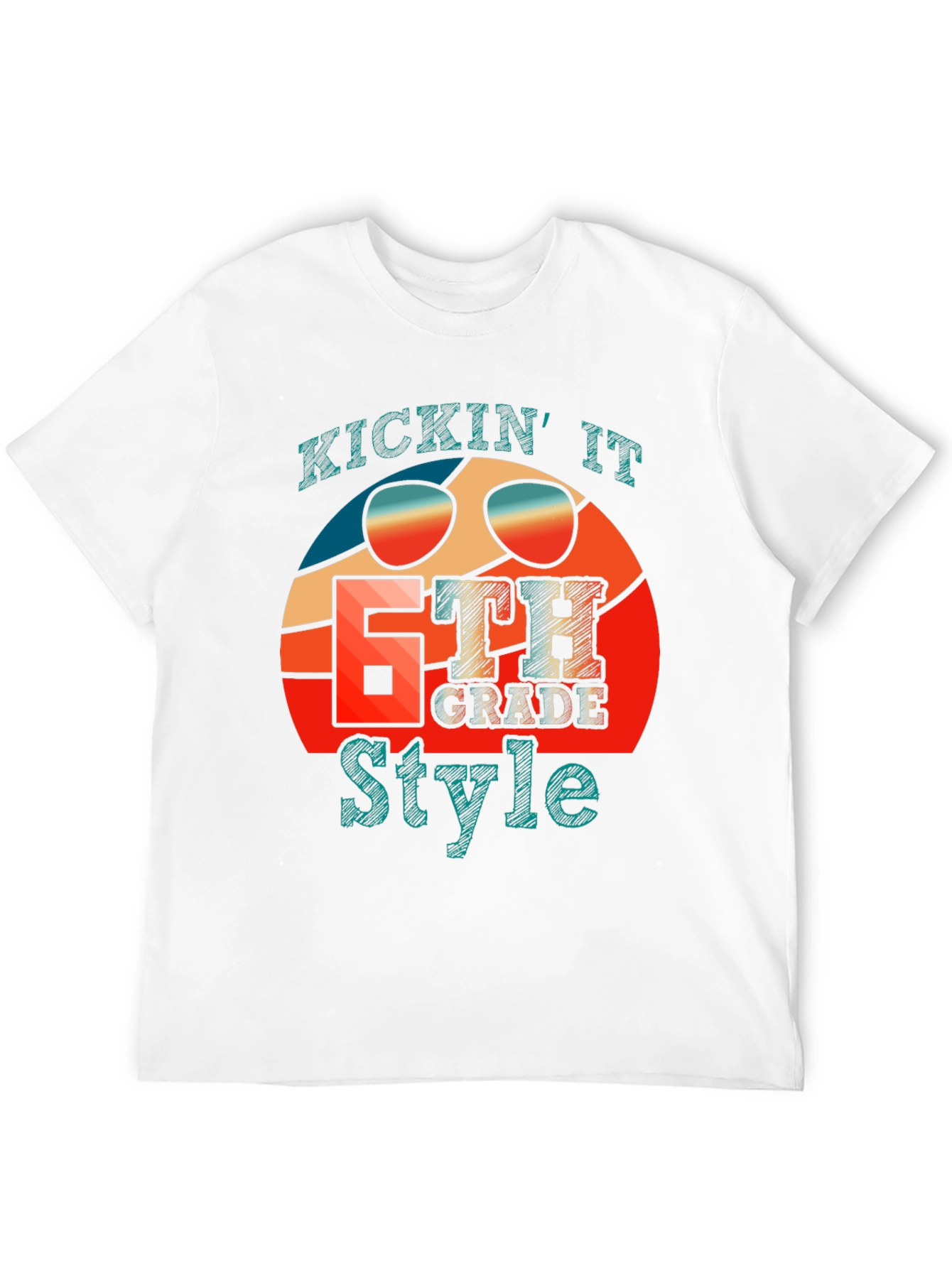 Kicking It 6th Grade Style T-Shirt