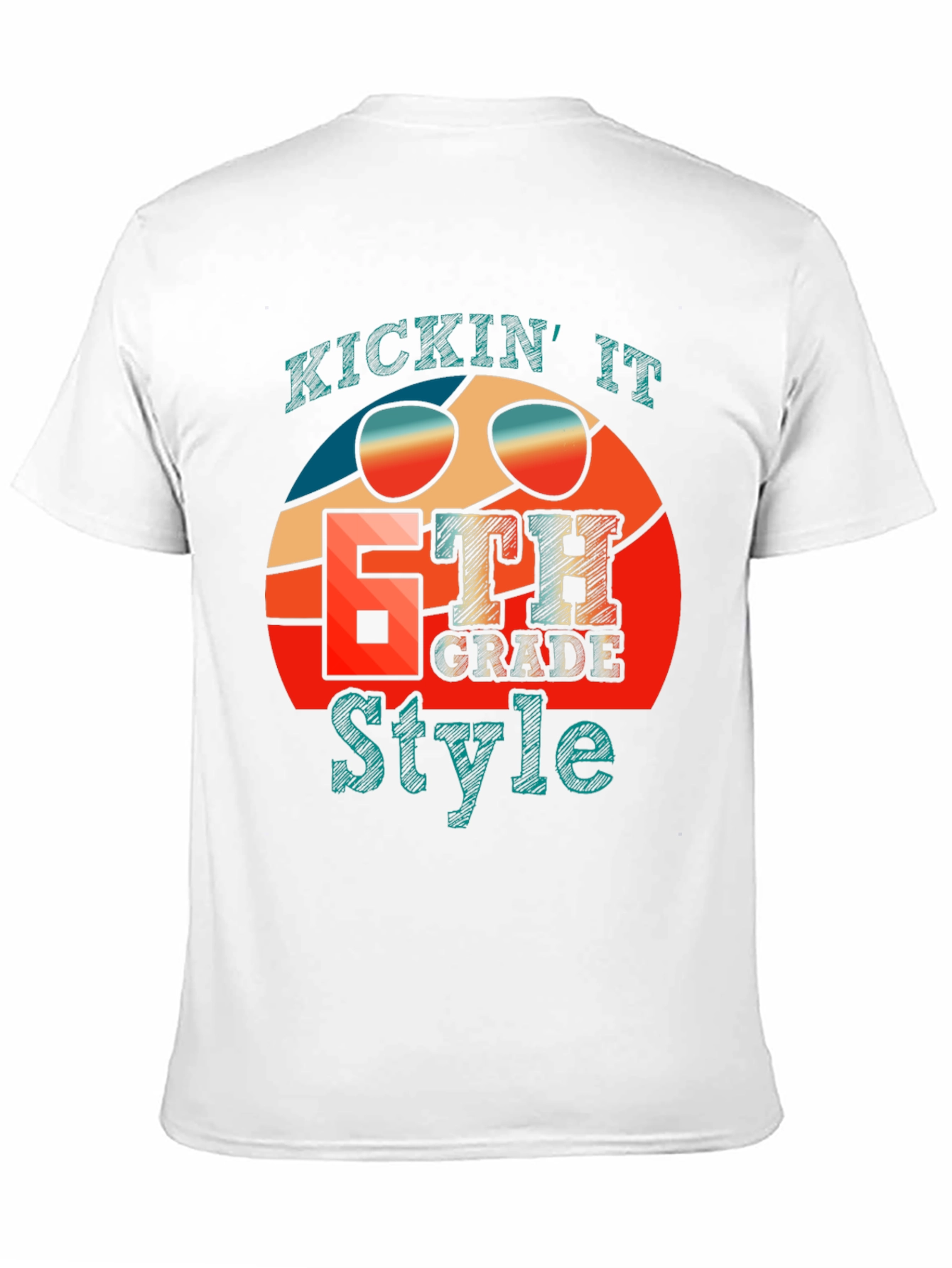 Kicking It 6th Grade Style T-Shirt