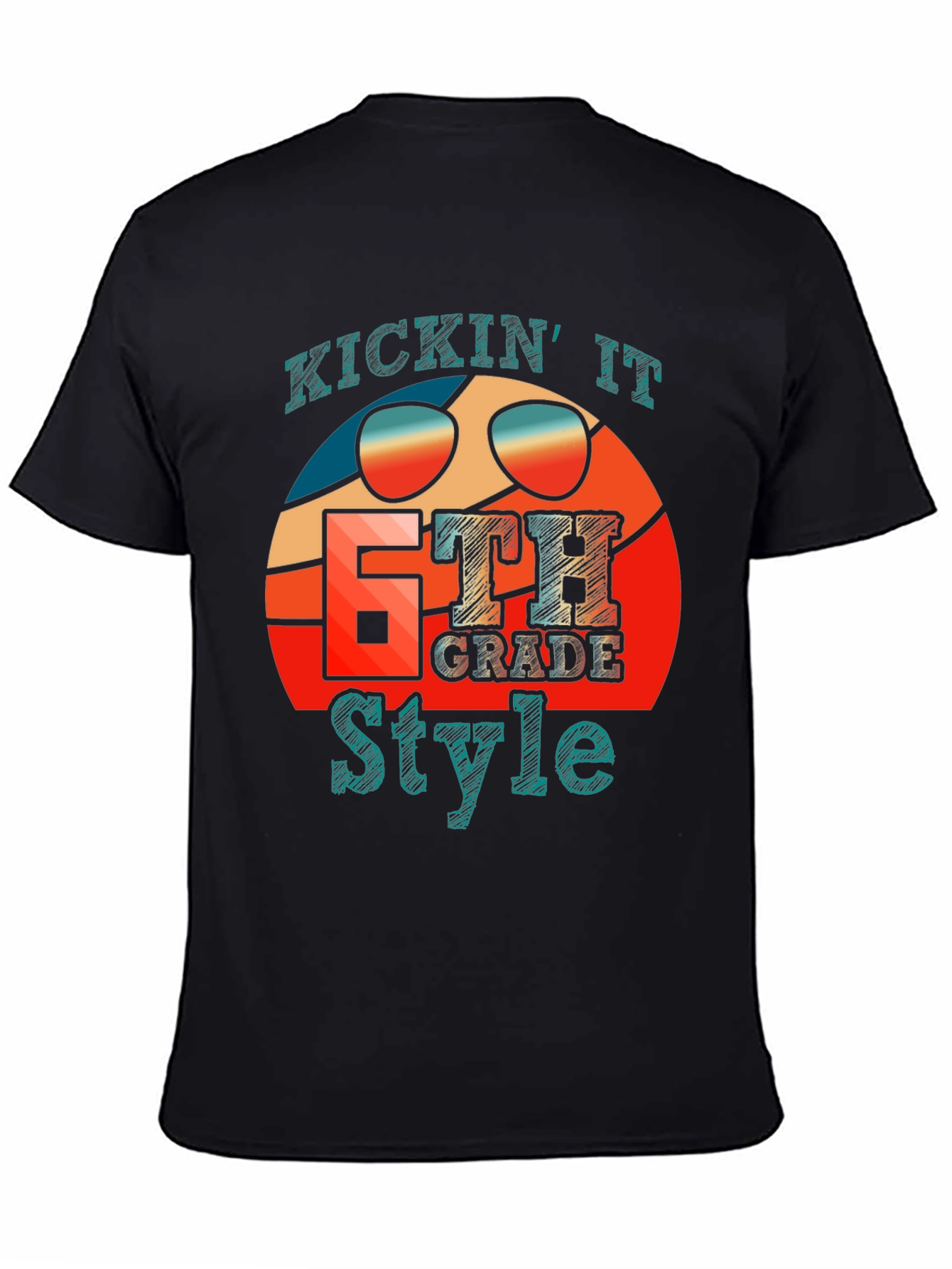 Kicking It 6th Grade Style T-Shirt