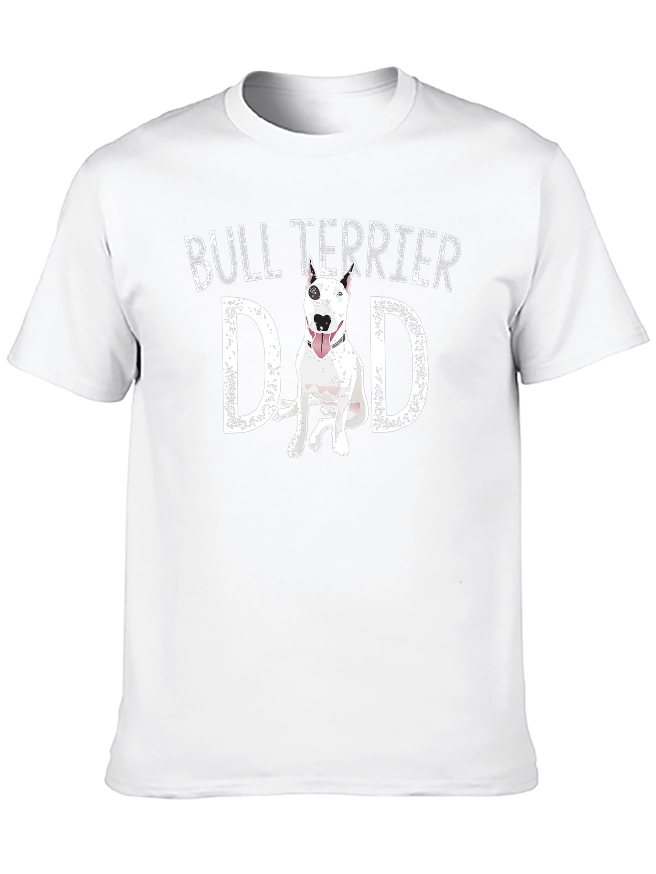 Bull Terrier Dad Graphic T-Shirt