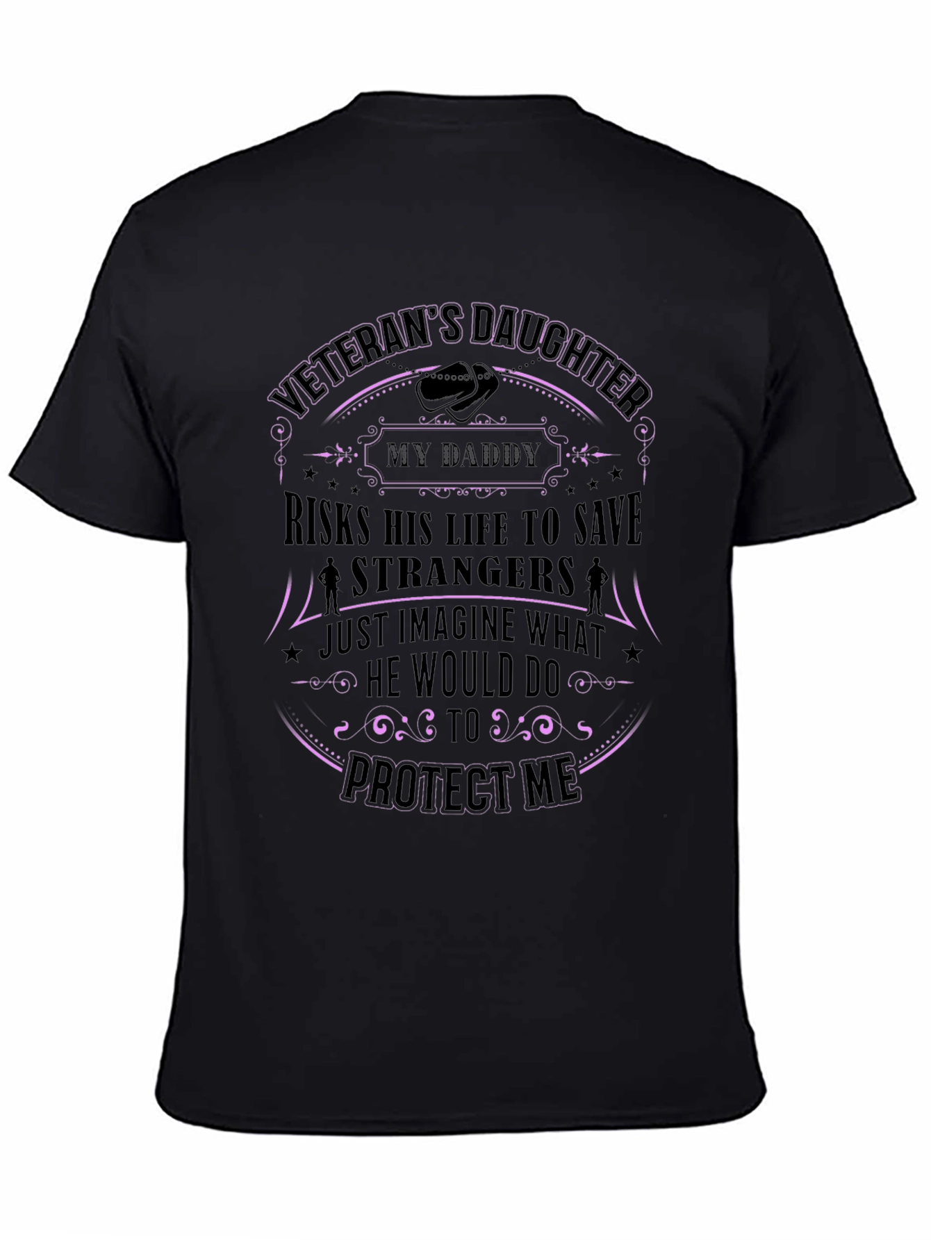 Veterans Daughter Graphic T-Shirt