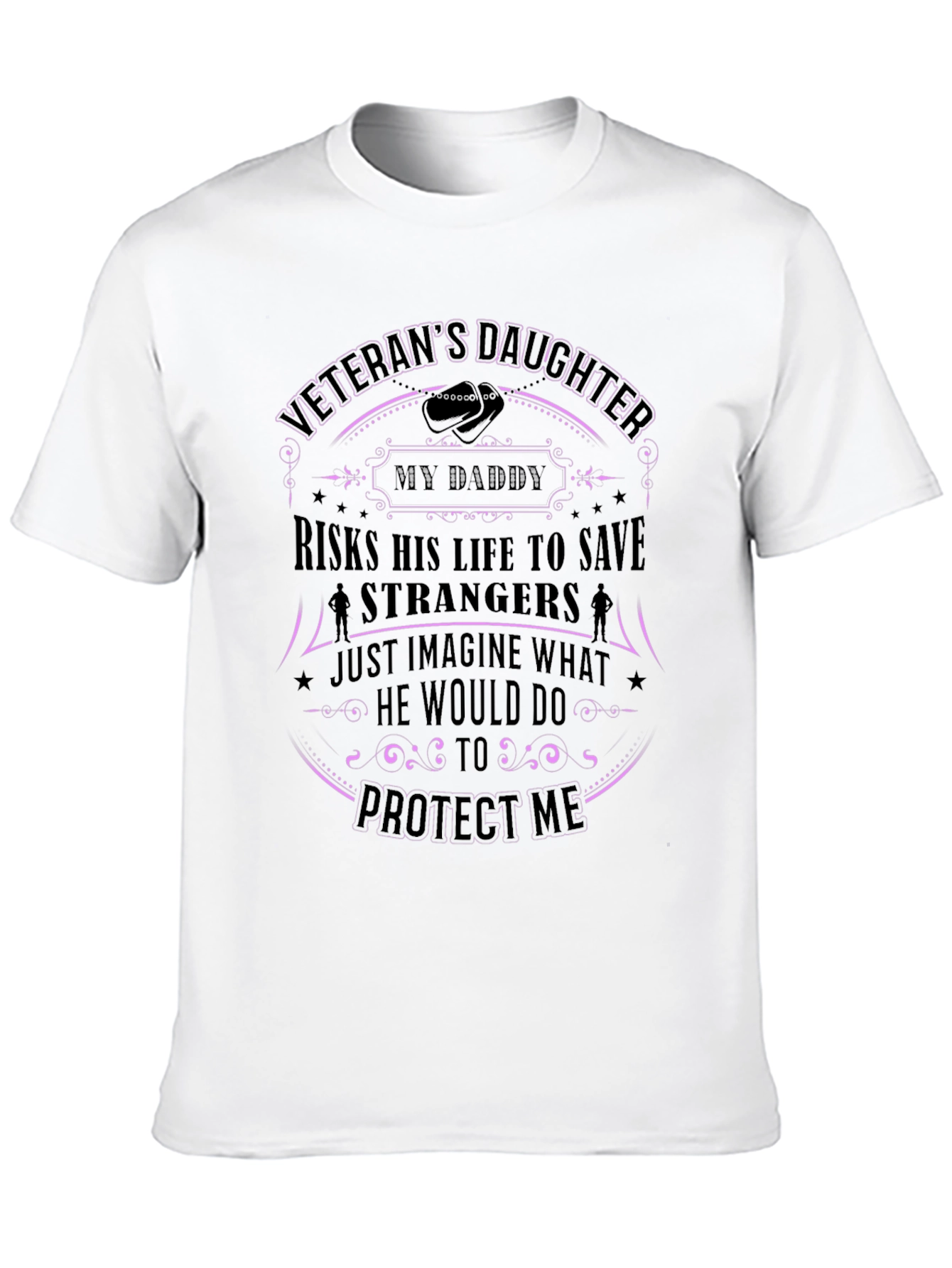 Veterans Daughter Graphic T-Shirt