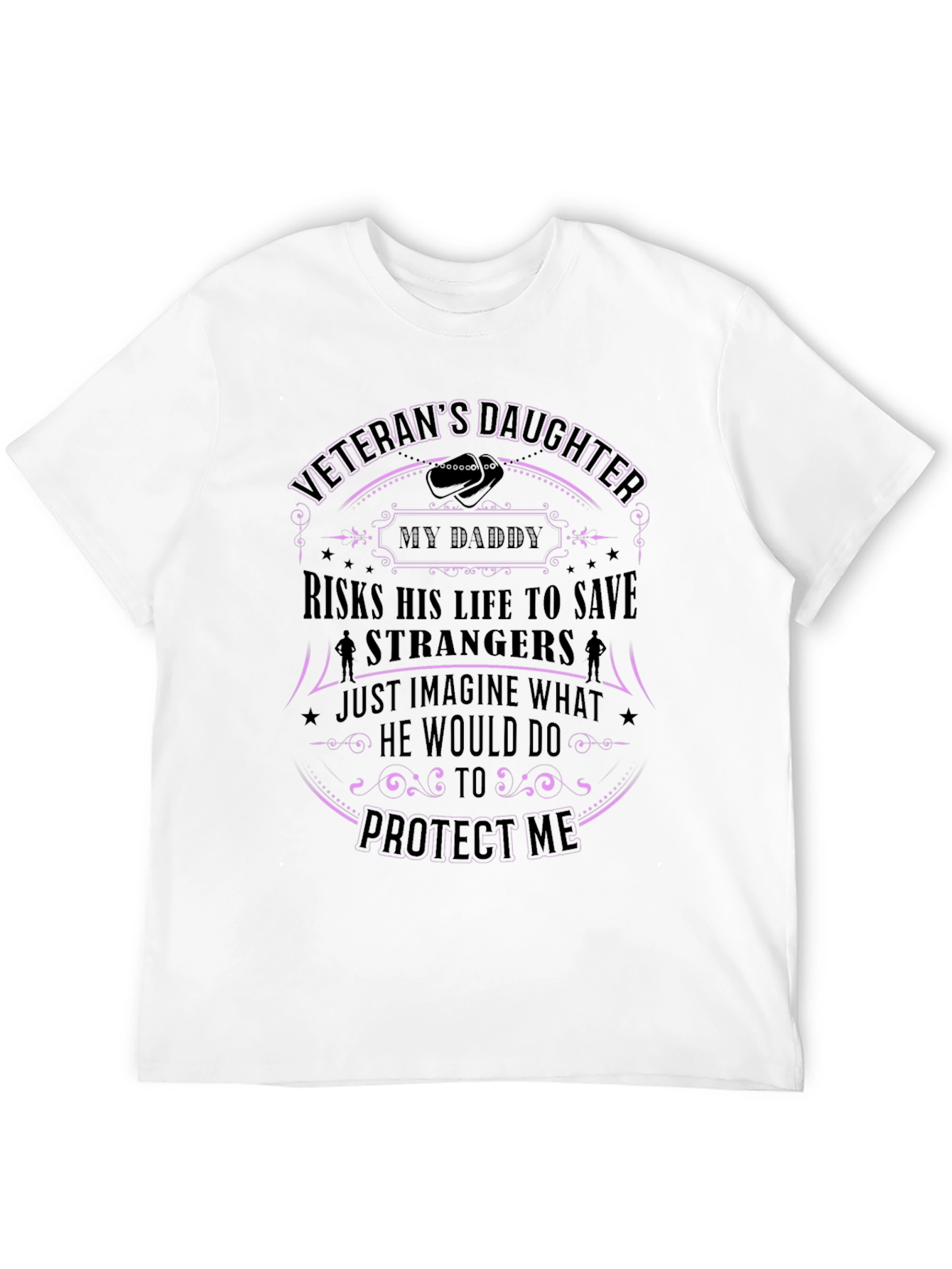Veterans Daughter Graphic T-Shirt