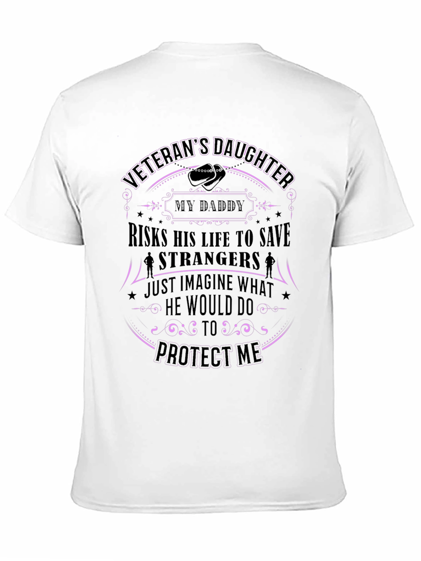 Veterans Daughter Graphic T-Shirt