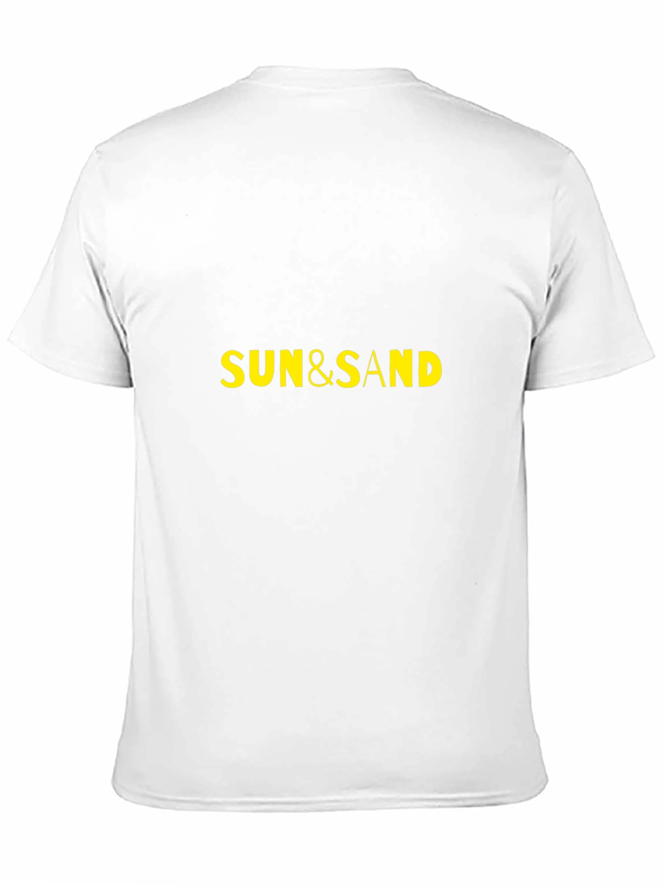 Sun & Sand Graphic Tee - Black Casual T-Shirt