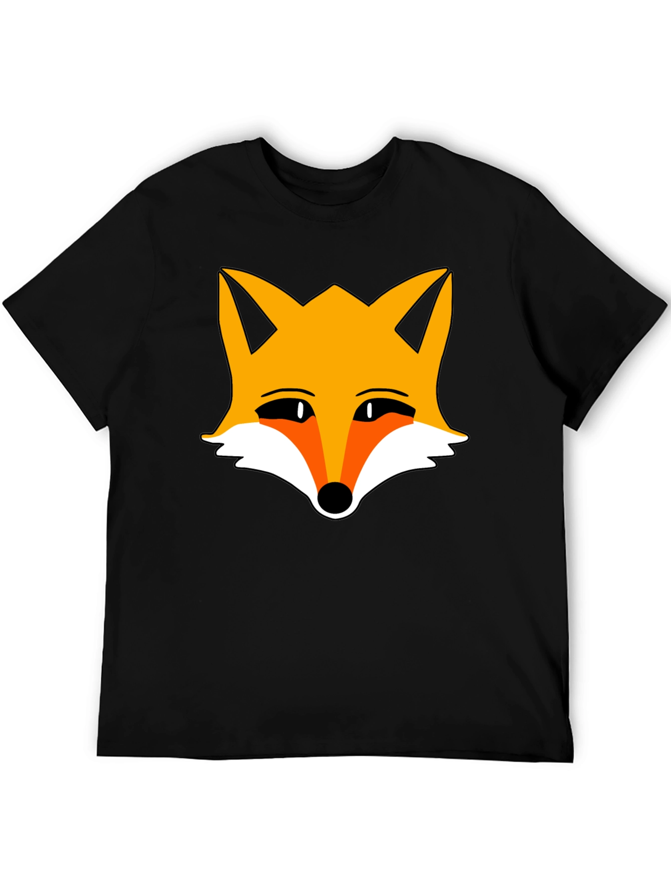 Fox Graphic Tee -  Black T-Shirt