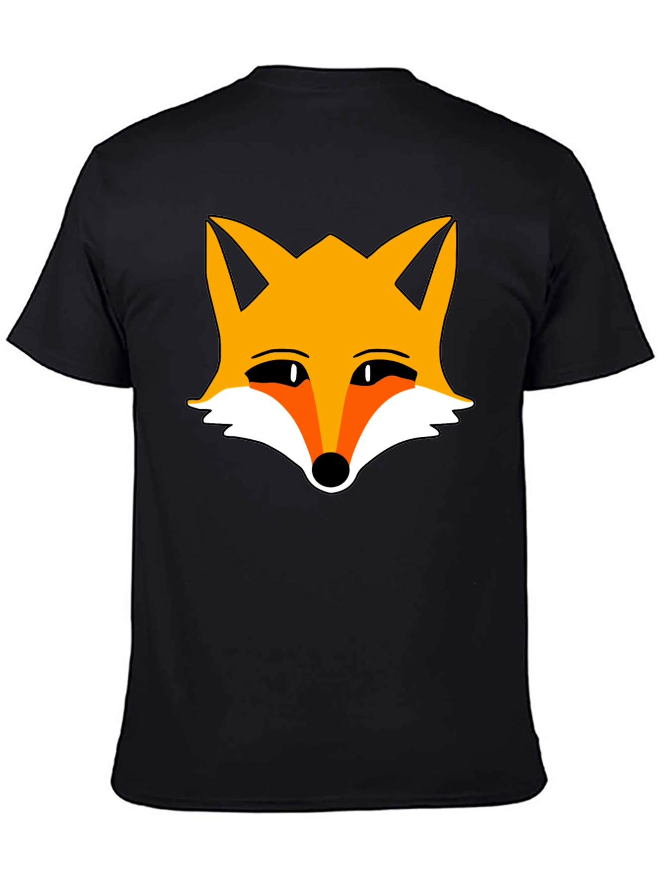 Fox Graphic Tee -  Black T-Shirt