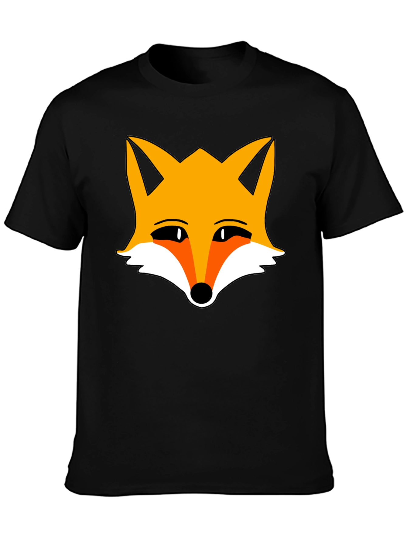 Fox Graphic Tee -  Black T-Shirt