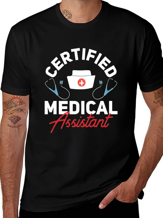 Certified Medical Assistant T-Shirt - Black