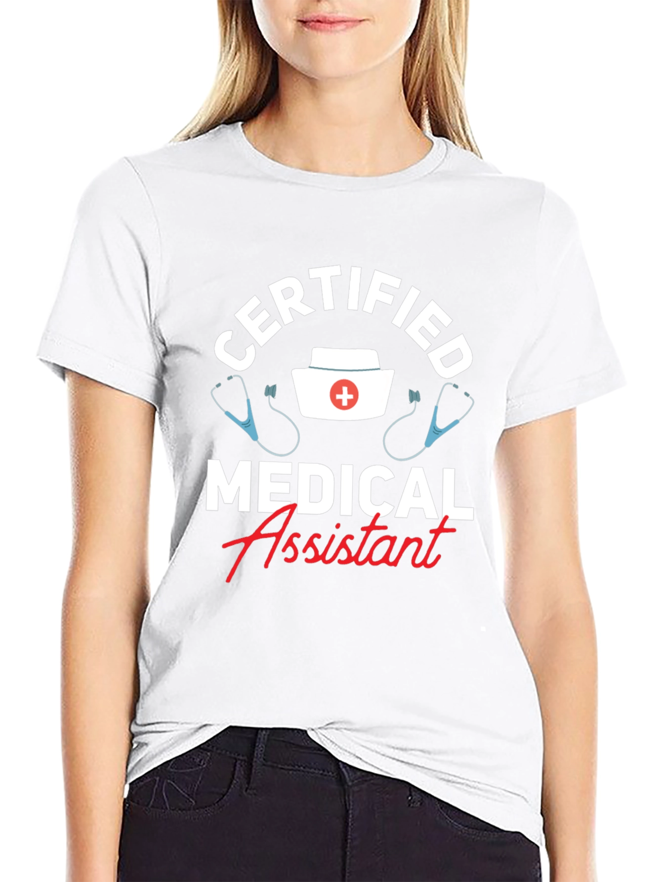 Certified Medical Assistant T-Shirt - Black