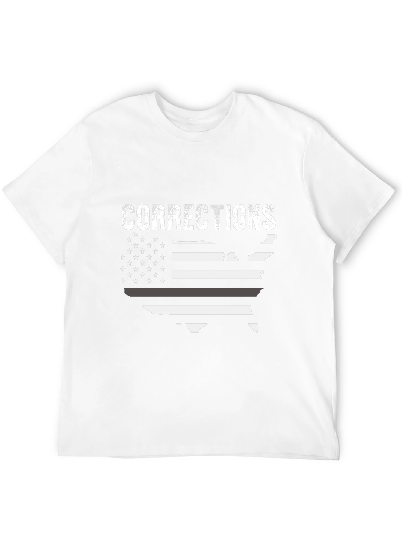 Corrections USA Flag T-Shirt