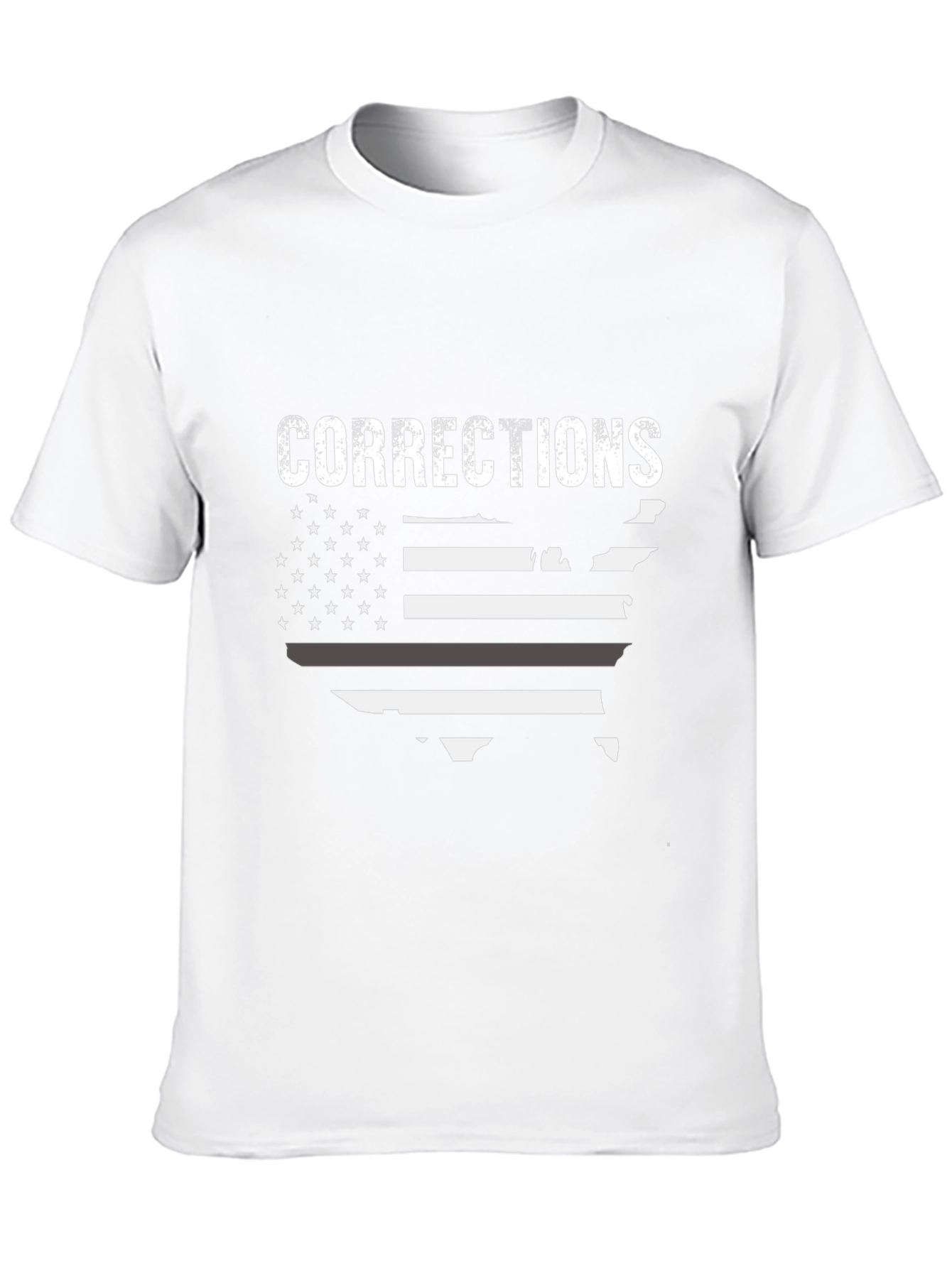 Corrections USA Flag T-Shirt