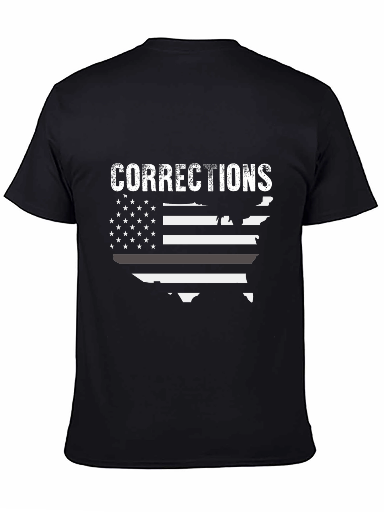 Corrections USA Flag T-Shirt