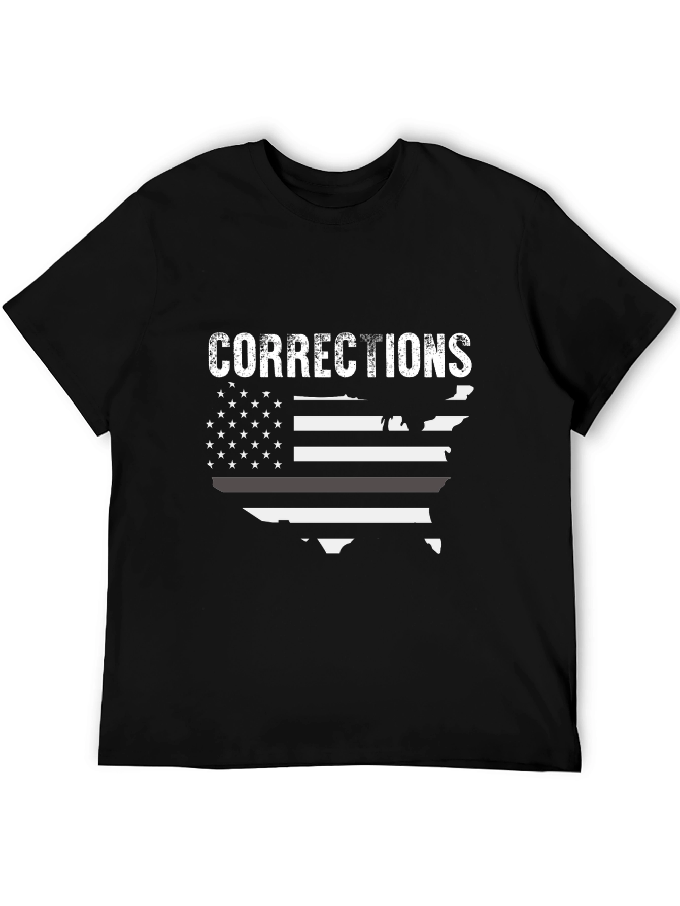 Corrections USA Flag T-Shirt