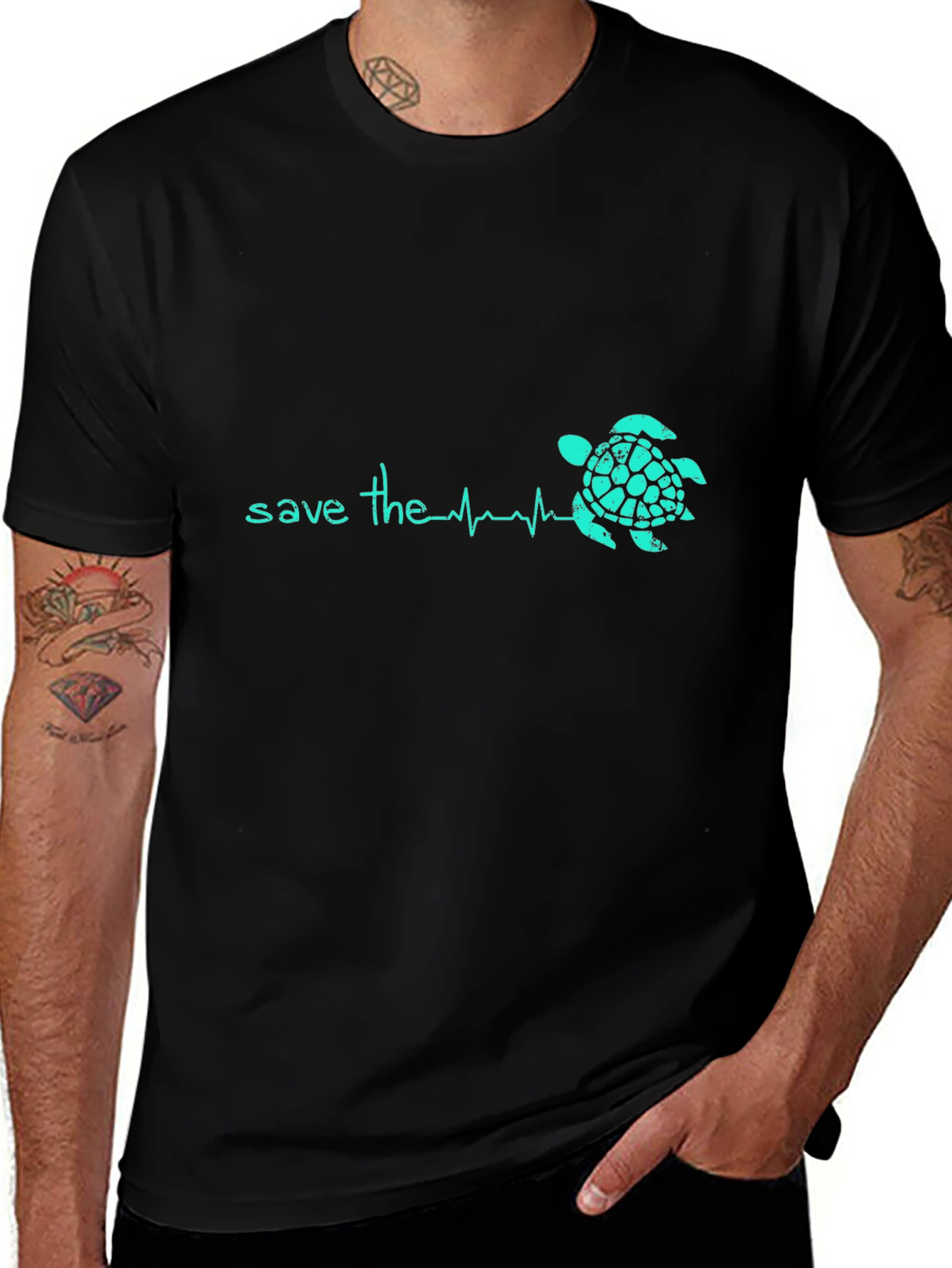 Save the Turtles Graphic Tee