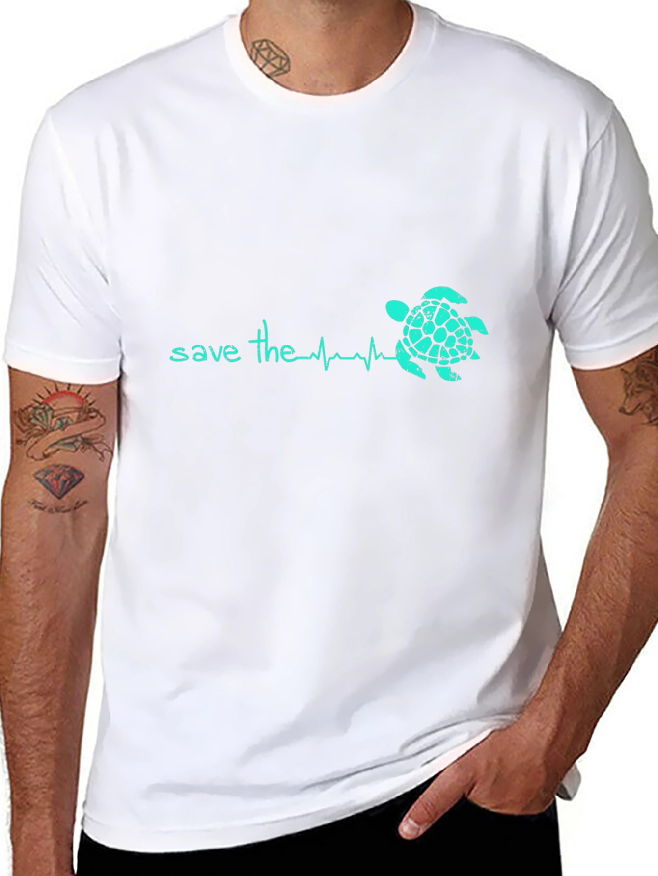 Save the Turtles Graphic Tee