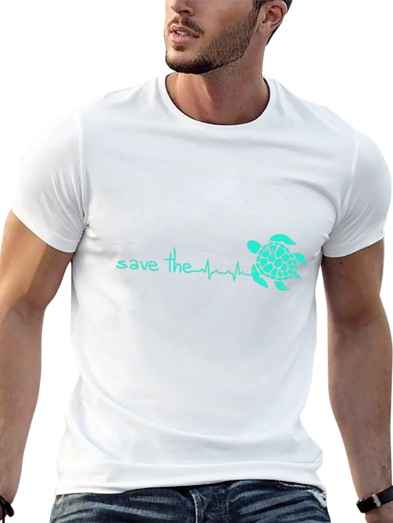 Save the Turtles Graphic Tee