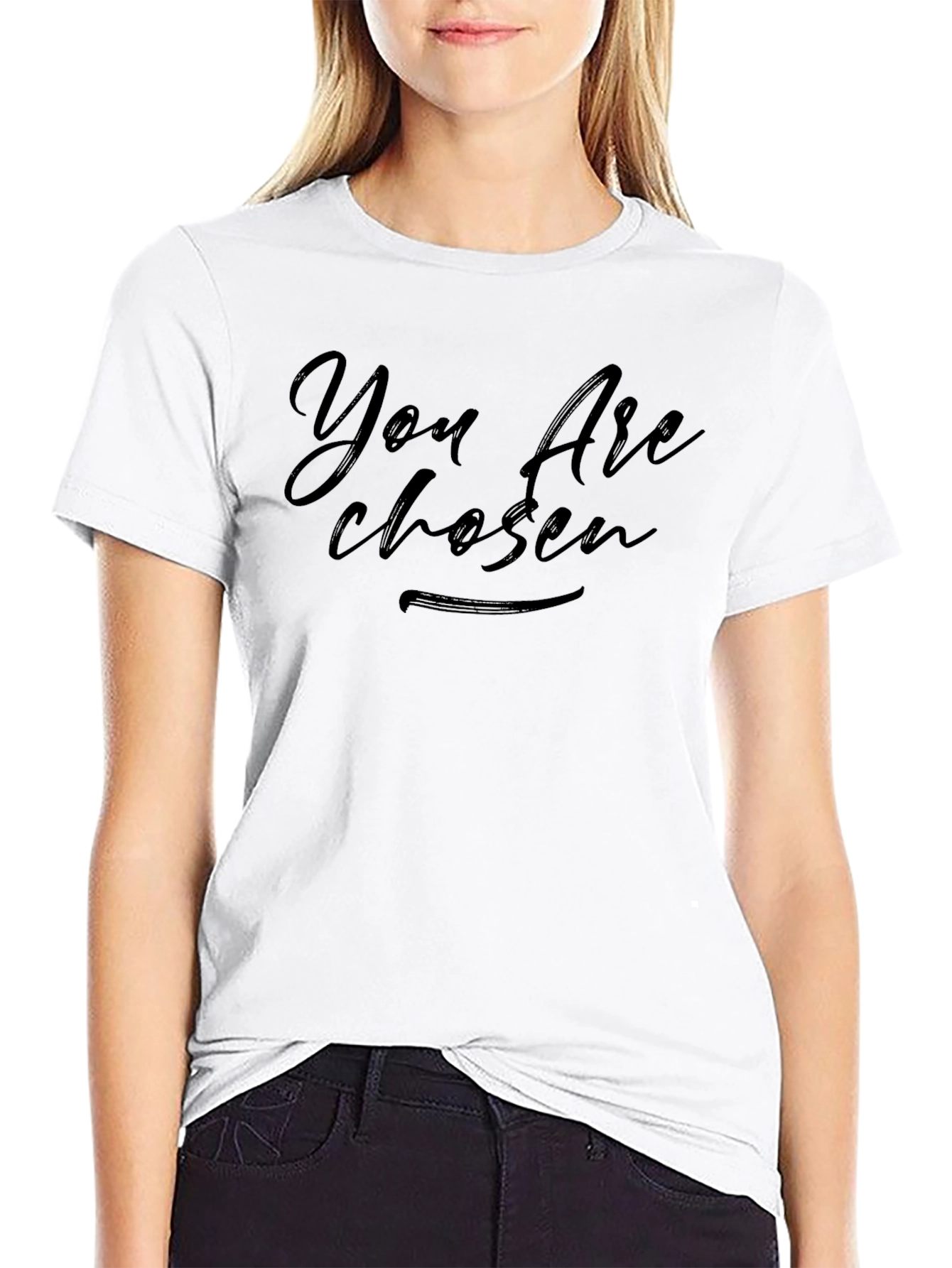 You Are Chosen Black T-Shirt