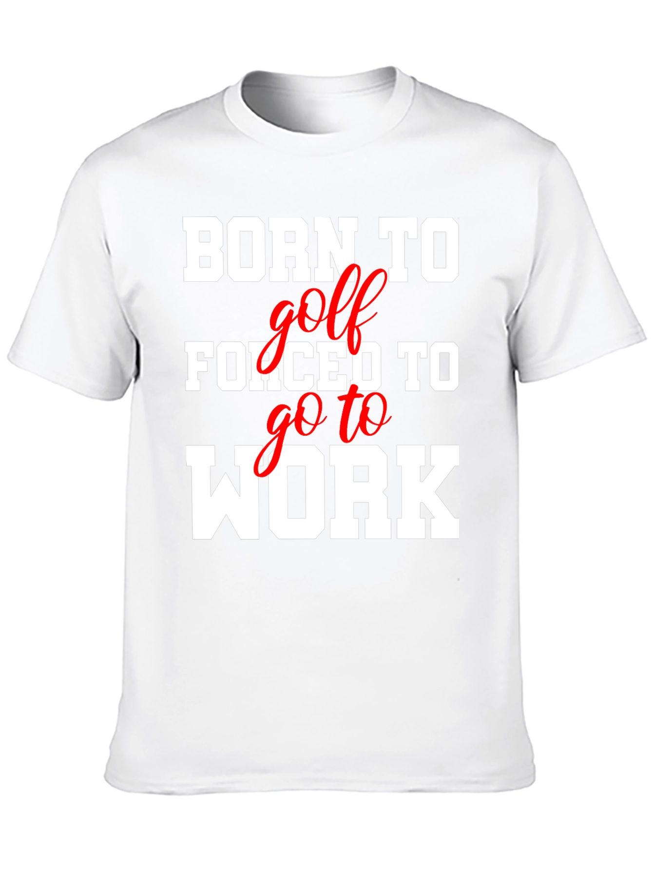Born to Golf T-Shirt Funny Golfer Tee