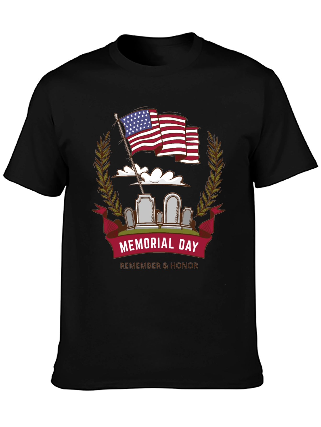Memorial Day Remember & Honor T-Shirt