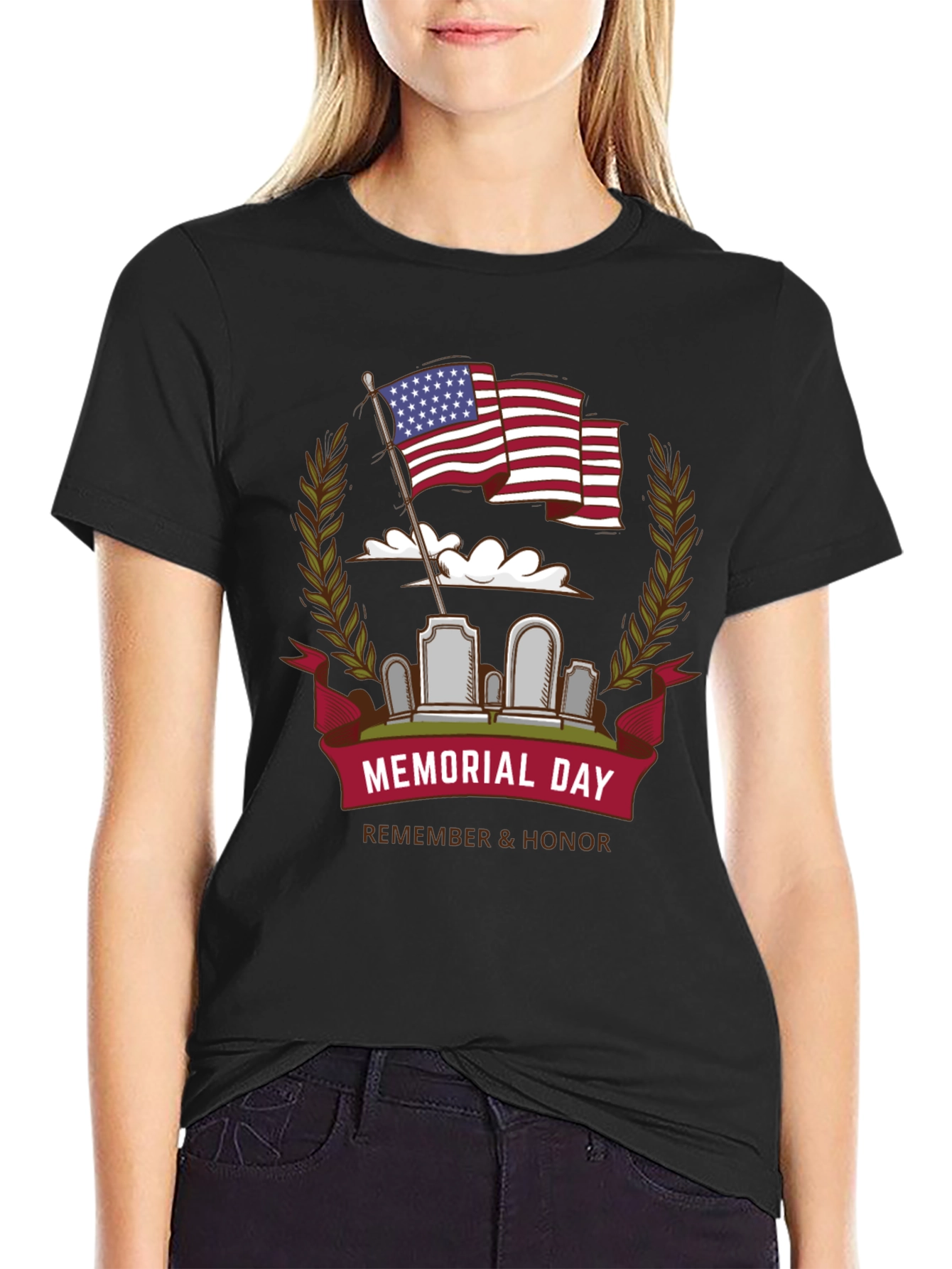 Memorial Day Remember & Honor T-Shirt