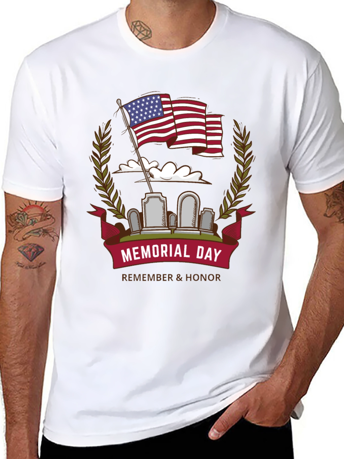 Memorial Day Remember & Honor T-Shirt