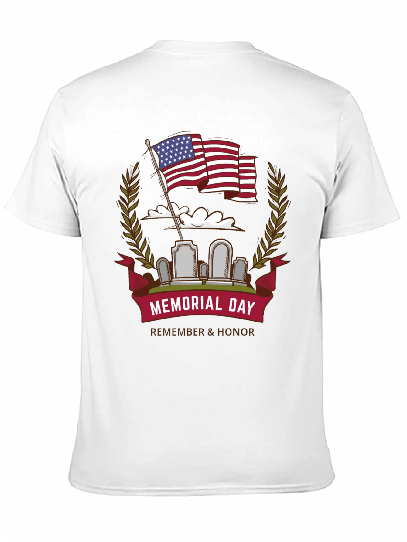 Memorial Day Remember & Honor T-Shirt