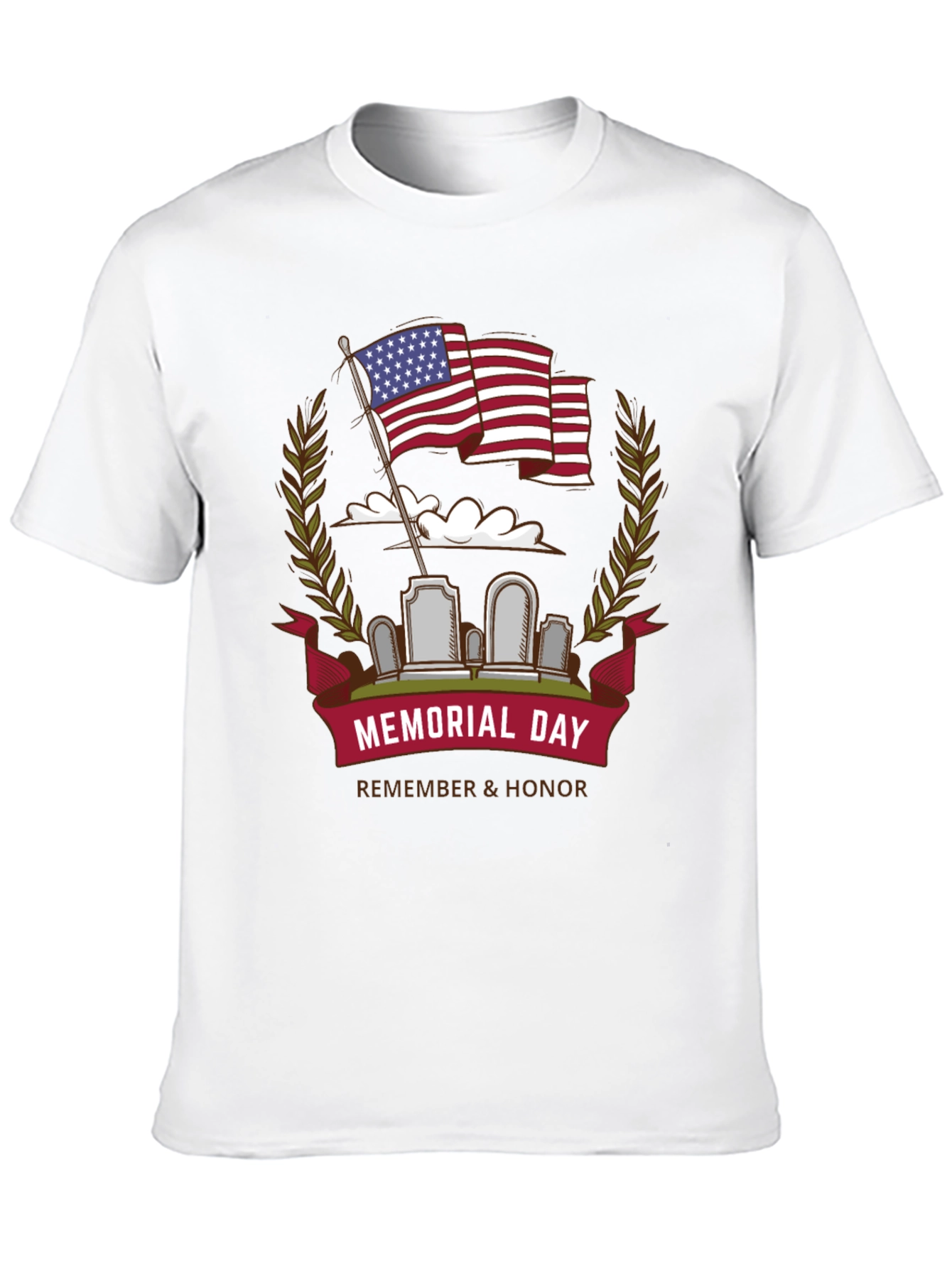 Memorial Day Remember & Honor T-Shirt