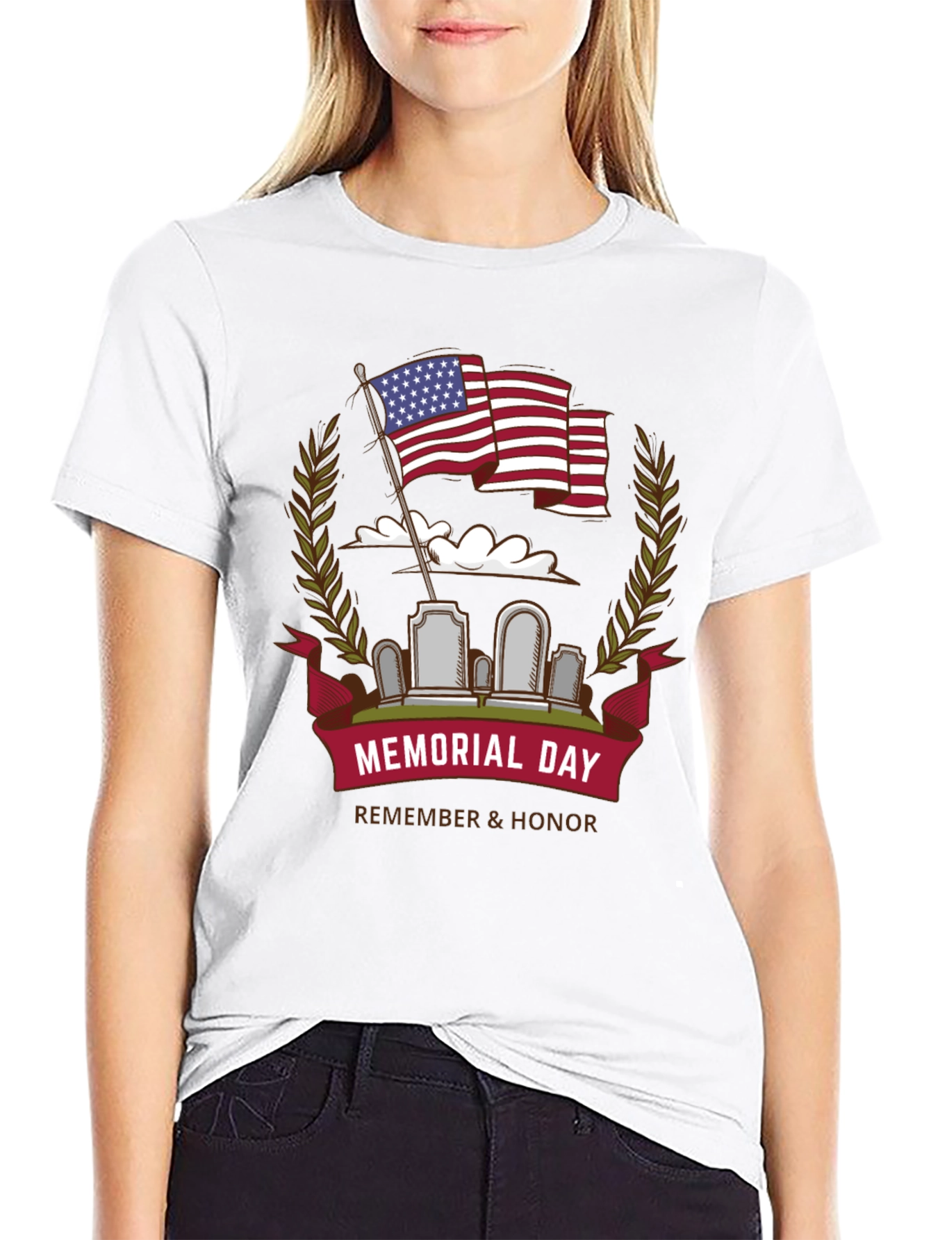 Memorial Day Remember & Honor T-Shirt