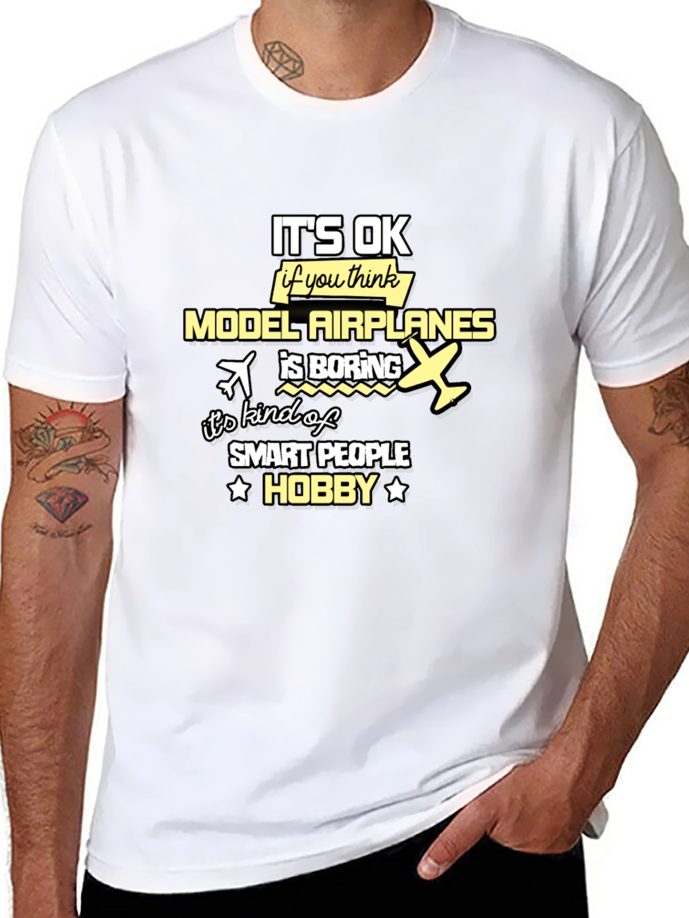 Model Airplanes Hobby T-Shirt