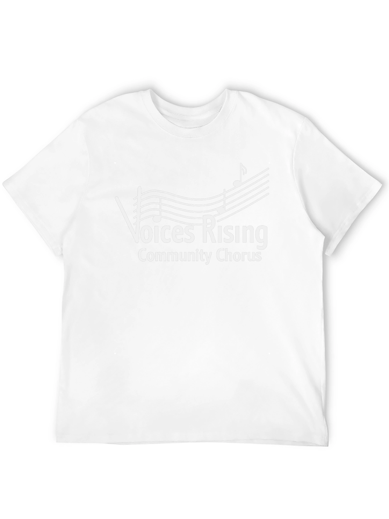 Voices Rising Community Chorus Black T-Shirt