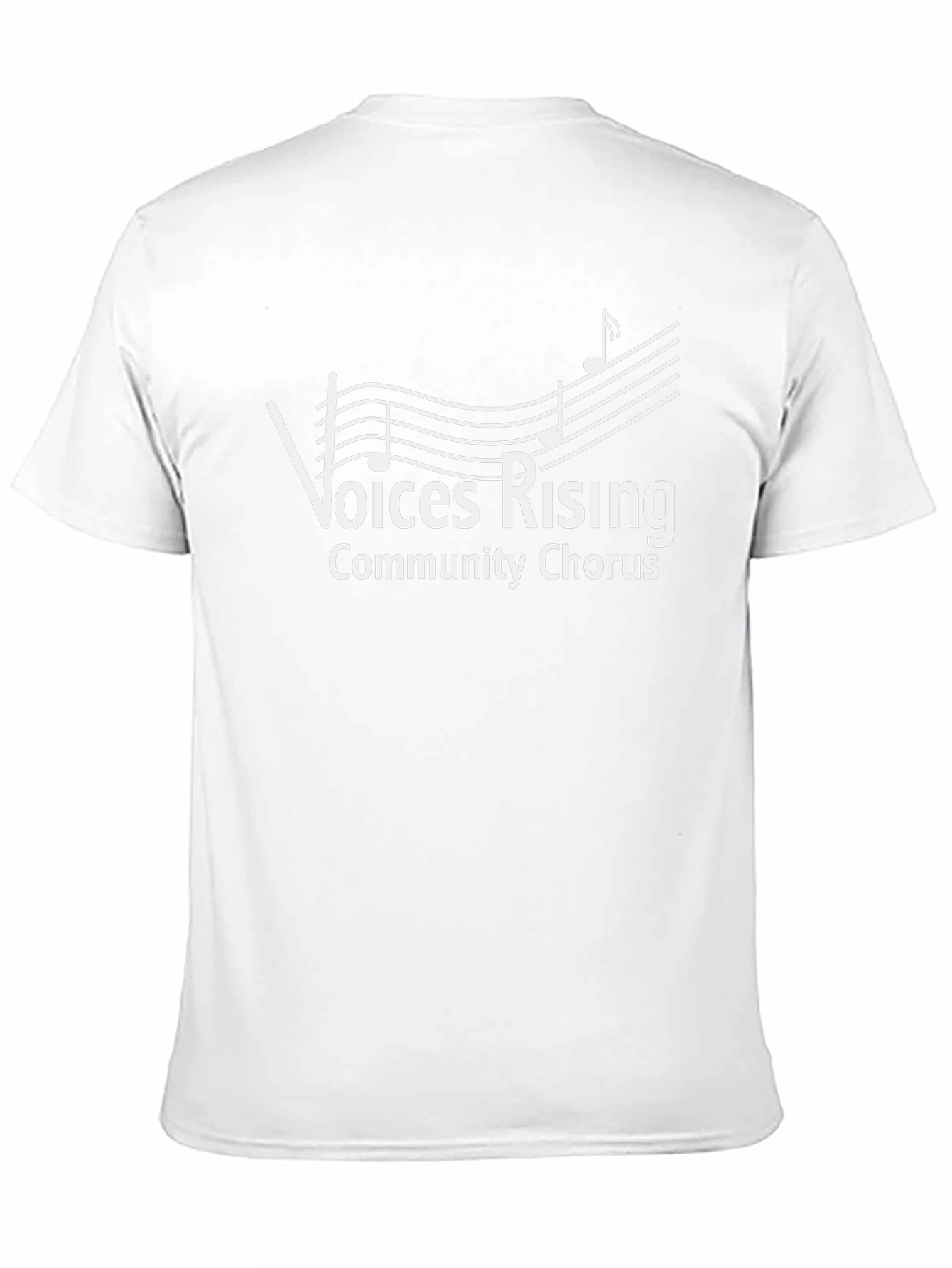 Voices Rising Community Chorus Black T-Shirt