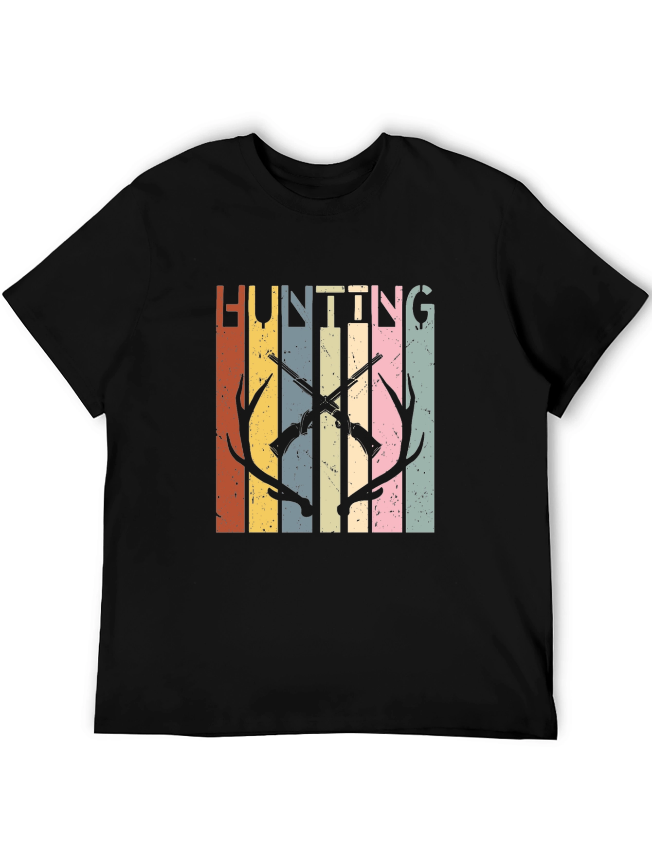 Hunting Graphic Tee - Retro Style
