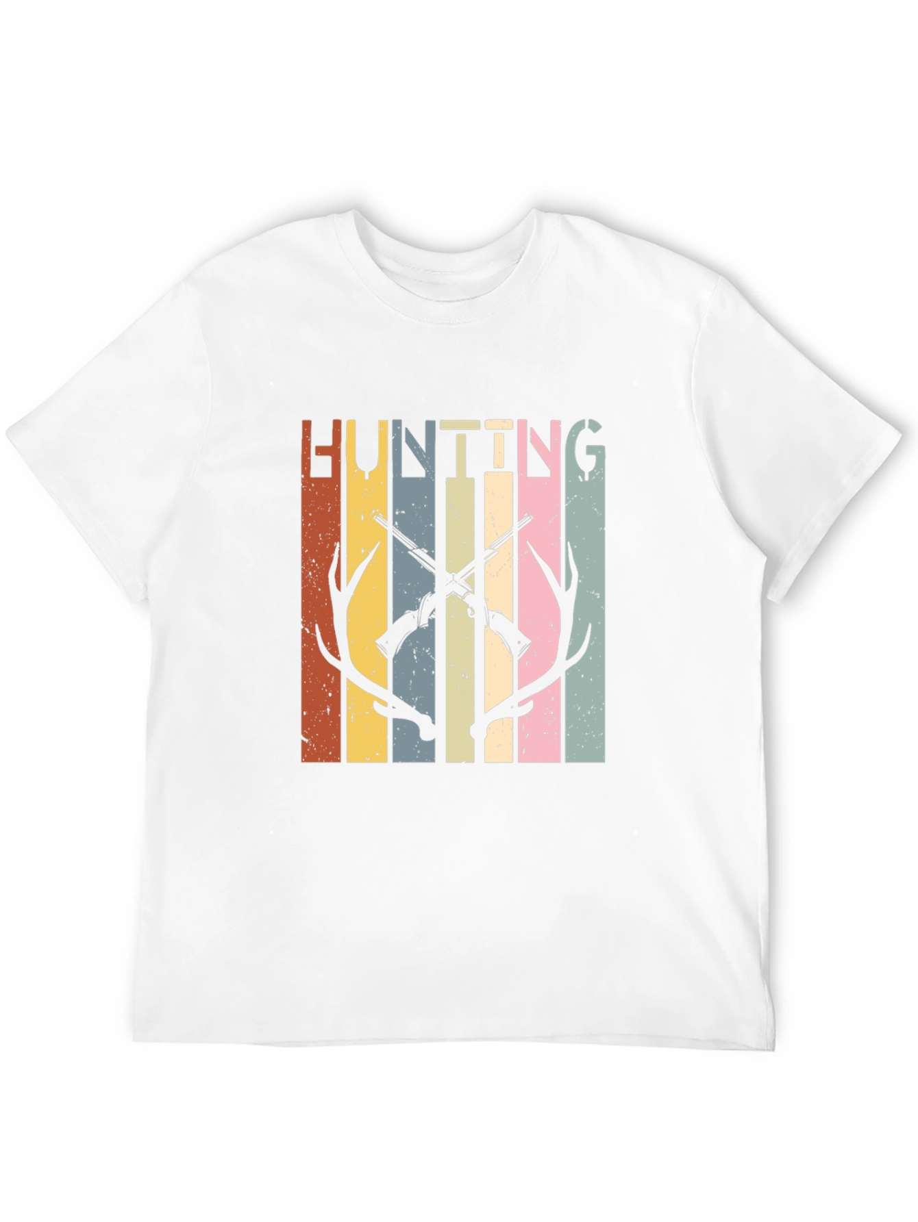Hunting Graphic Tee - Retro Style